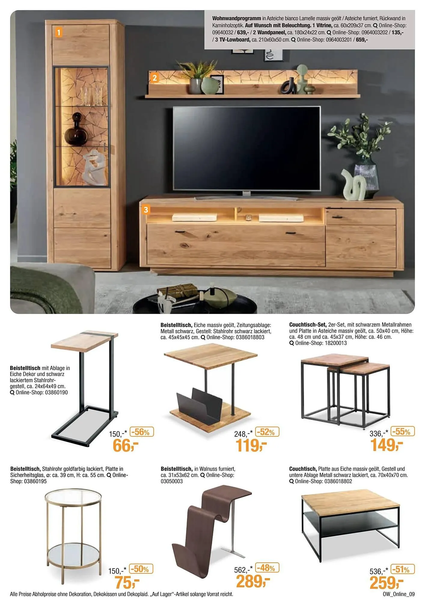 Opti Wohnwelt Prospekt von 9. Dezember bis 19. Dezember 2026 - Prospekt seite 9