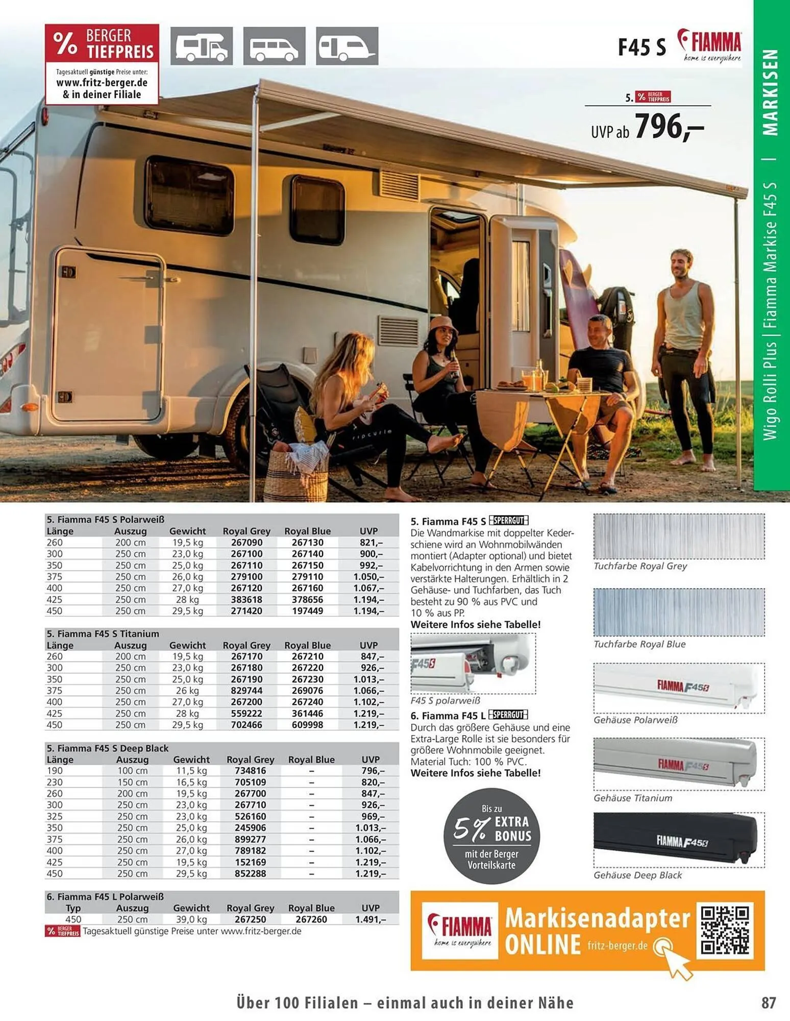 Fritz Berger Prospekt von 27. Mai bis 31. Dezember 2025 - Prospekt seite 87