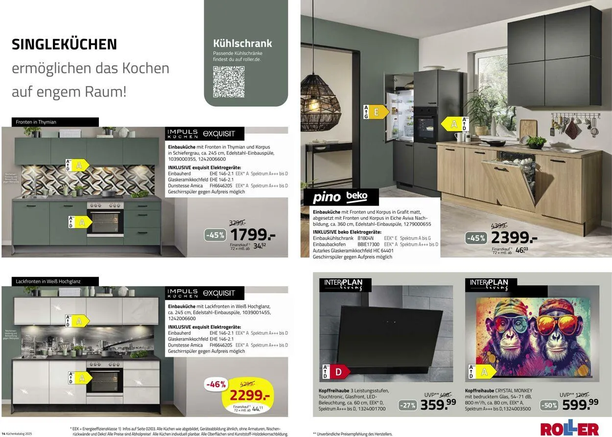 Roller Aktueller Prospekt von 30. März bis 13. April 2025 - Prospekt seite 8