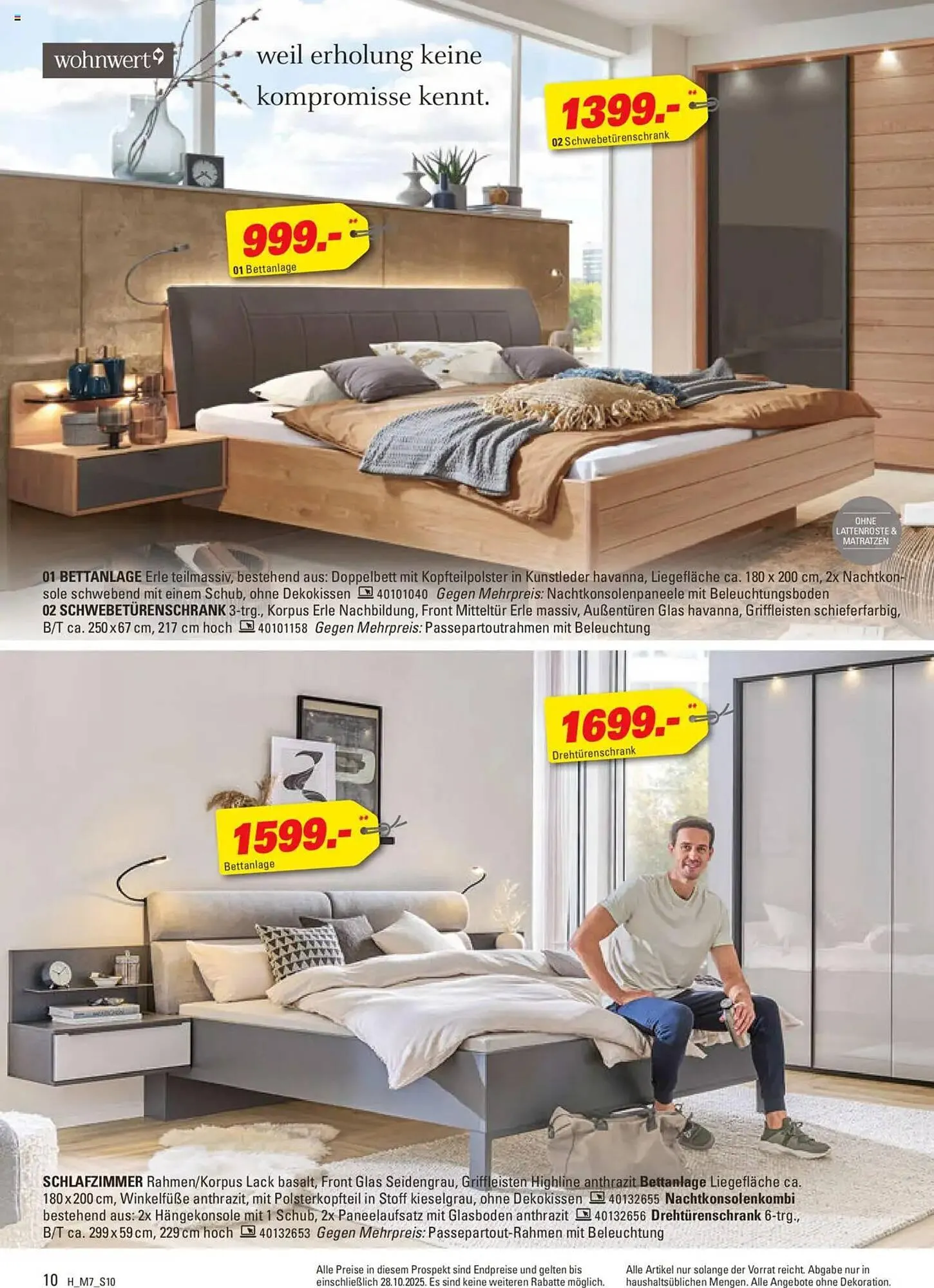 Höffner Prospekt von 15. Oktober bis 28. Oktober 2025 - Prospekt seite 10