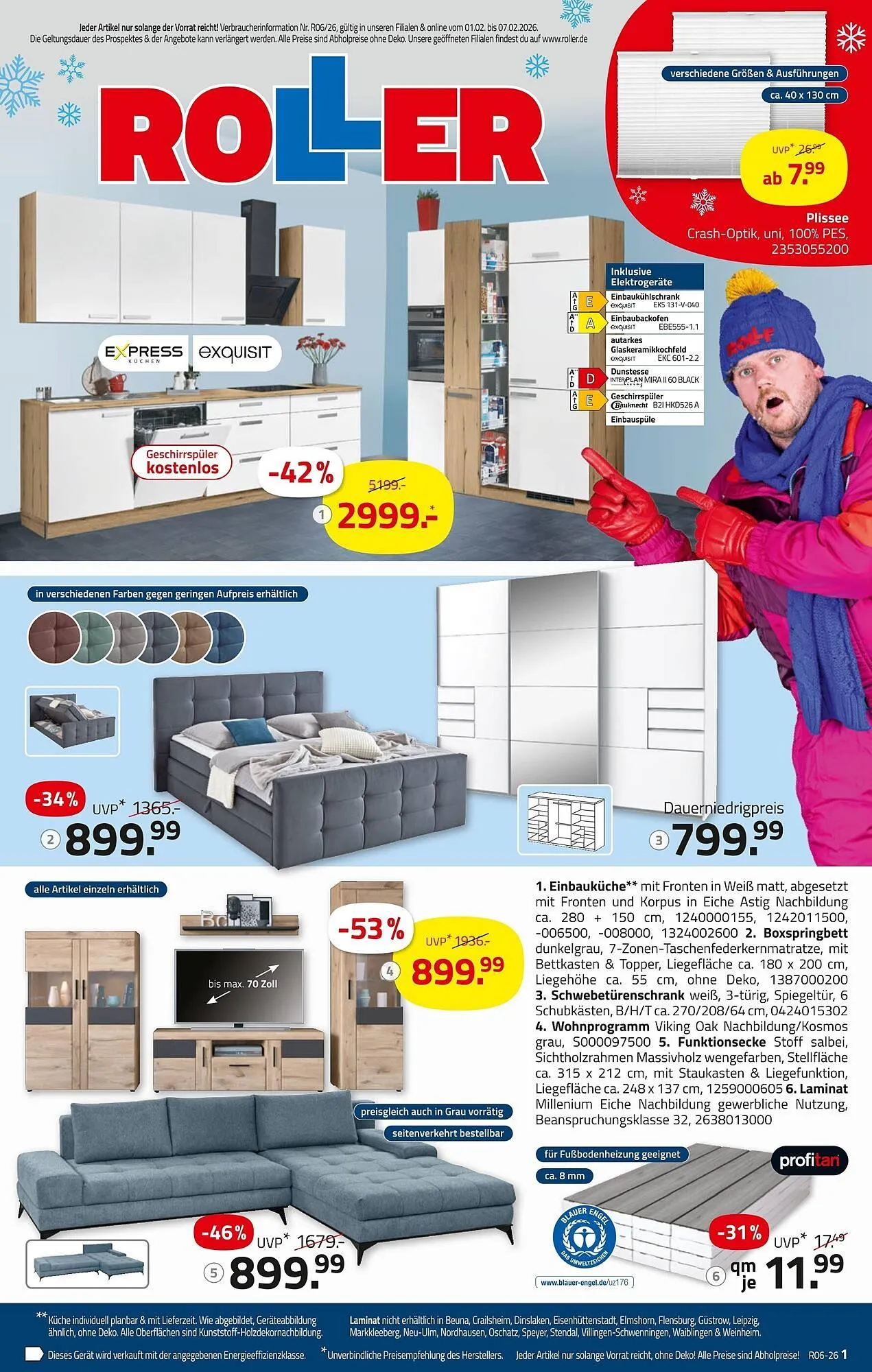 ROLLER Prospekt von 1. Februar bis 7. Februar 2026 - Prospekt seite 3