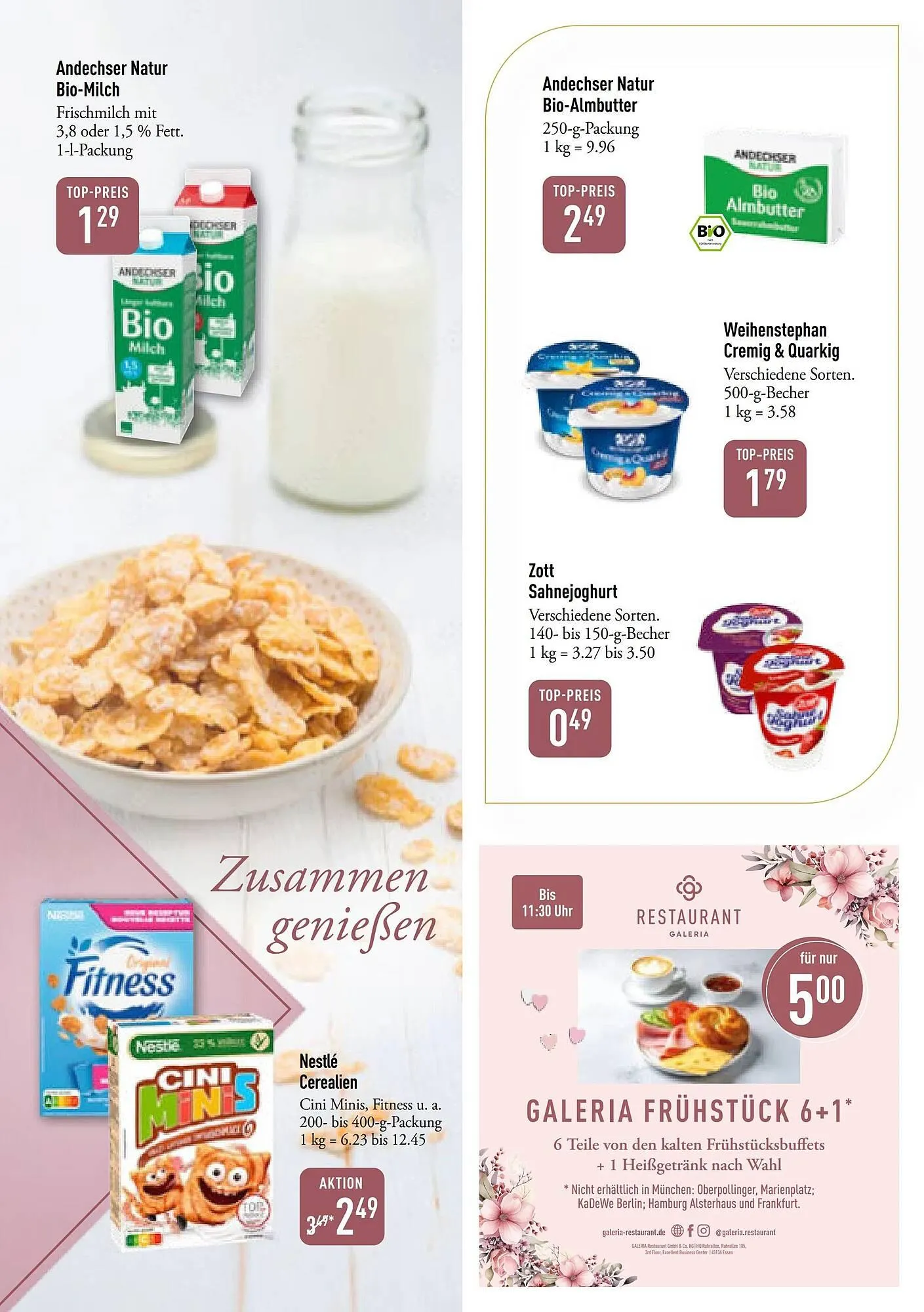 Galeria Markthalle Prospekt von 27. April bis 3. Mai 2026 - Prospekt seite 6