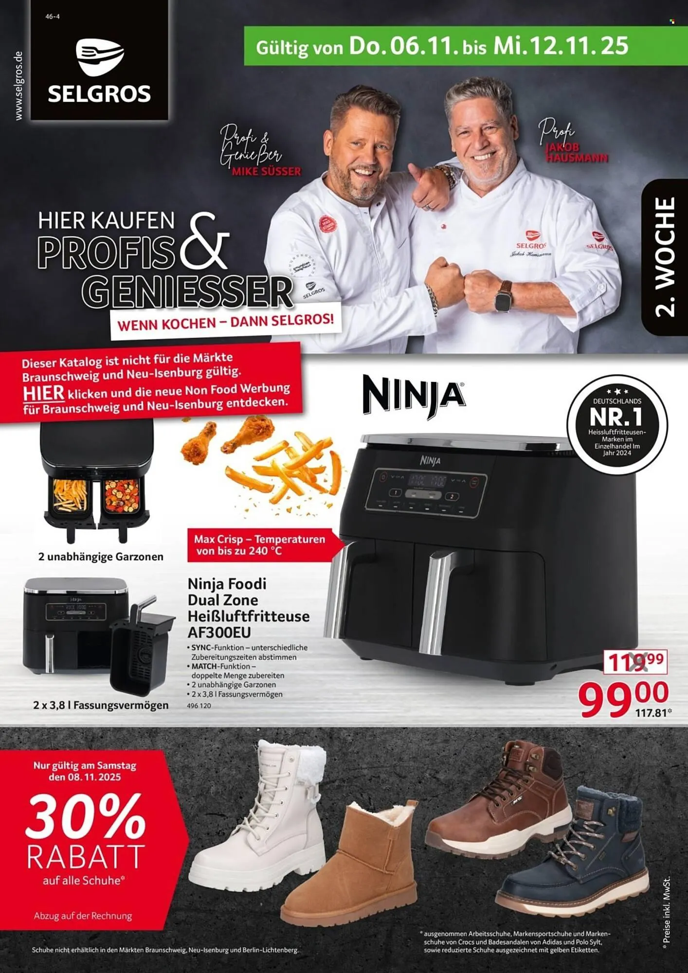 Selgros Prospekt von 6. November bis 12. November 2025 - Prospekt seite 1