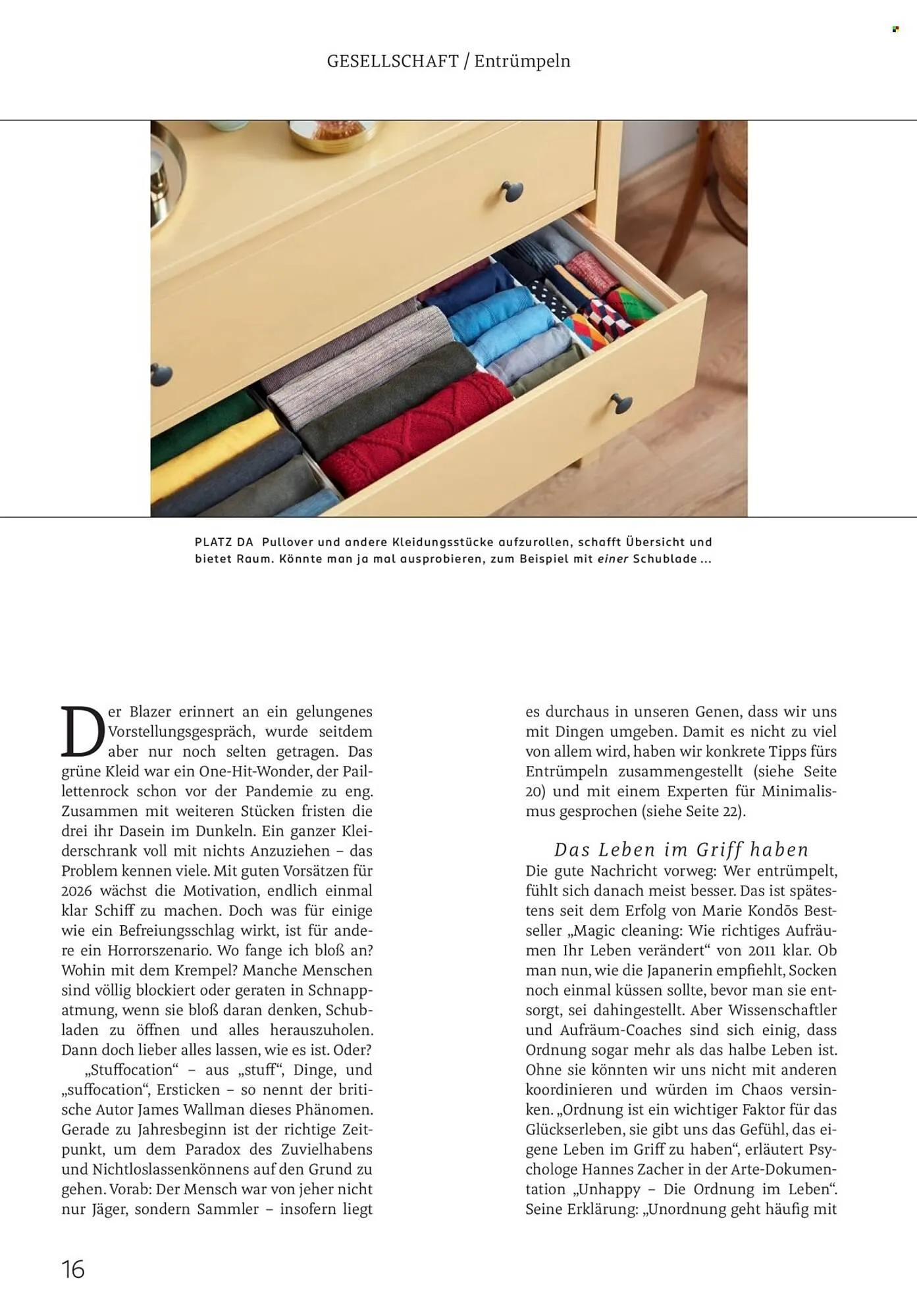 Rossmann Magazin von 1. Januar bis 31. Januar 2026 - Prospekt seite 16