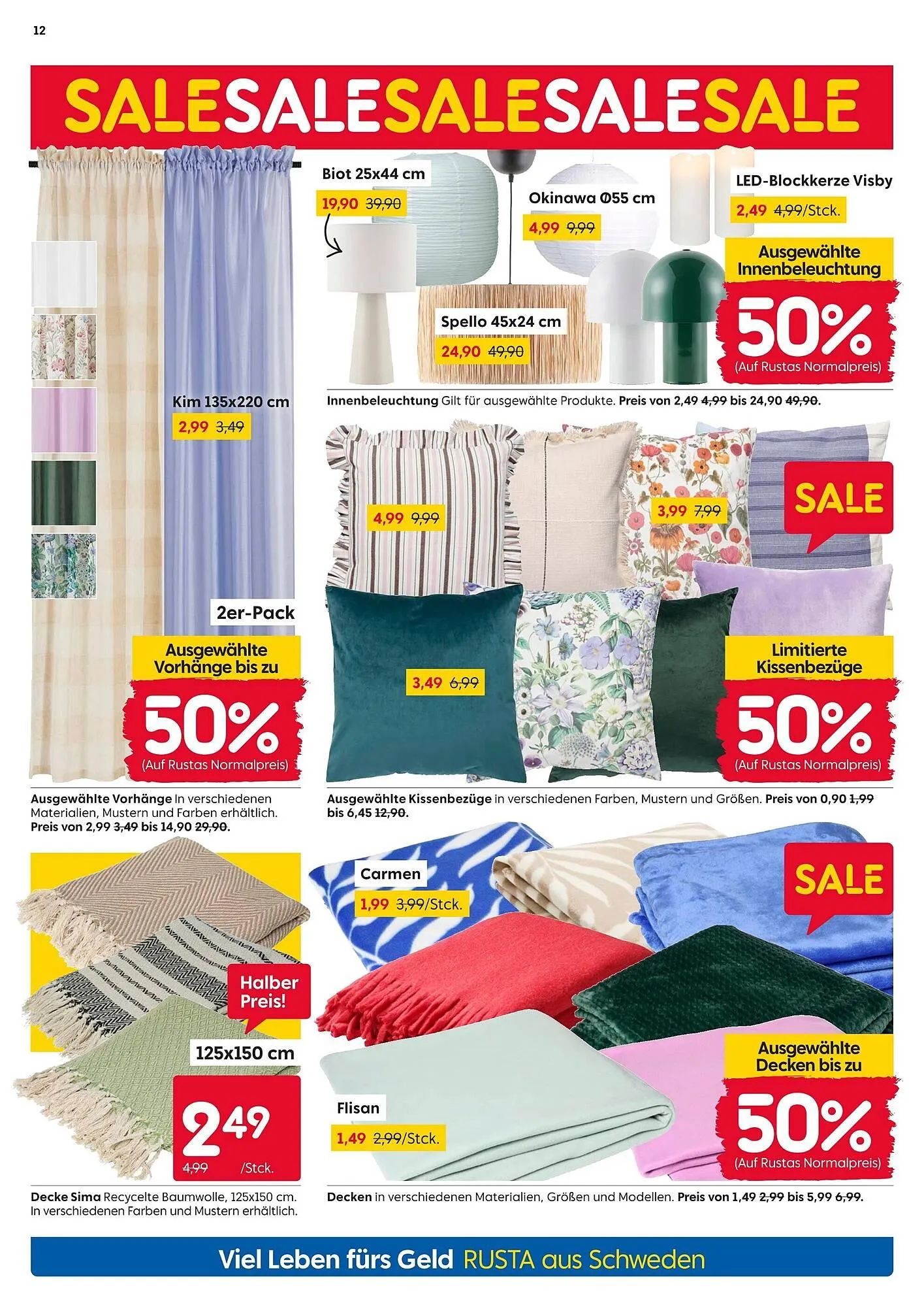 Rusta Prospekt von 14. Juni bis 20. Juni 2025 - Prospekt seite 12