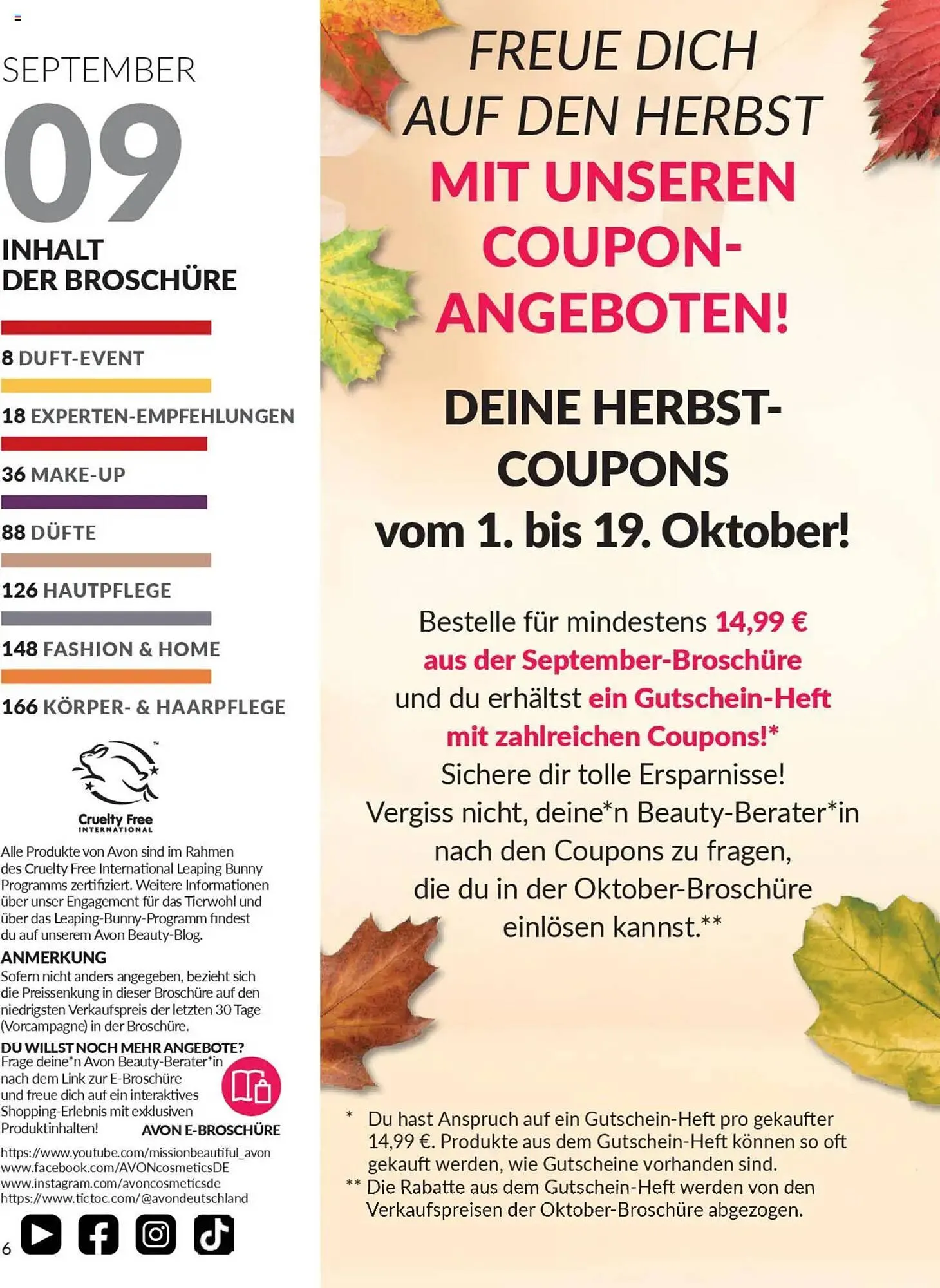 Avon Prospekt von 1. September bis 30. September 2025 - Prospekt seite 8
