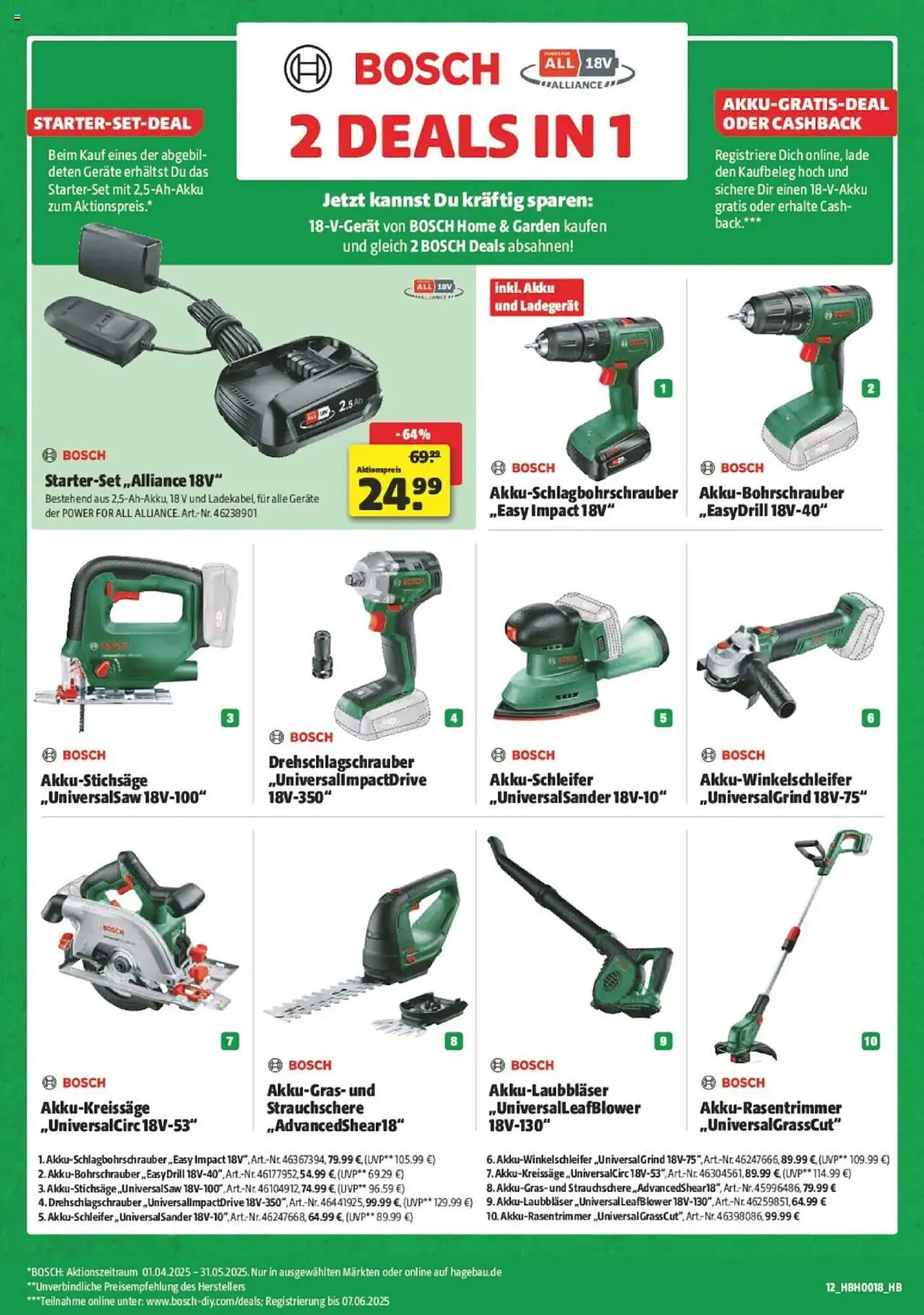 Hagebau Prospekt von 26. April bis 3. Mai 2025 - Prospekt seite 12