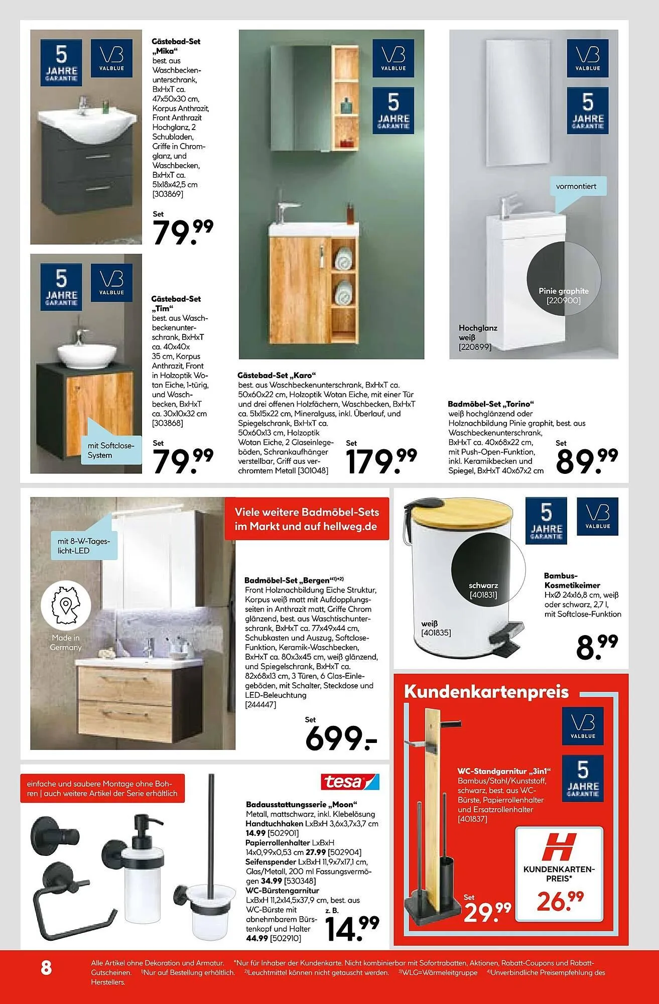 Hellweg Prospekt von 14. Juli bis 20. Juli 2025 - Prospekt seite 8