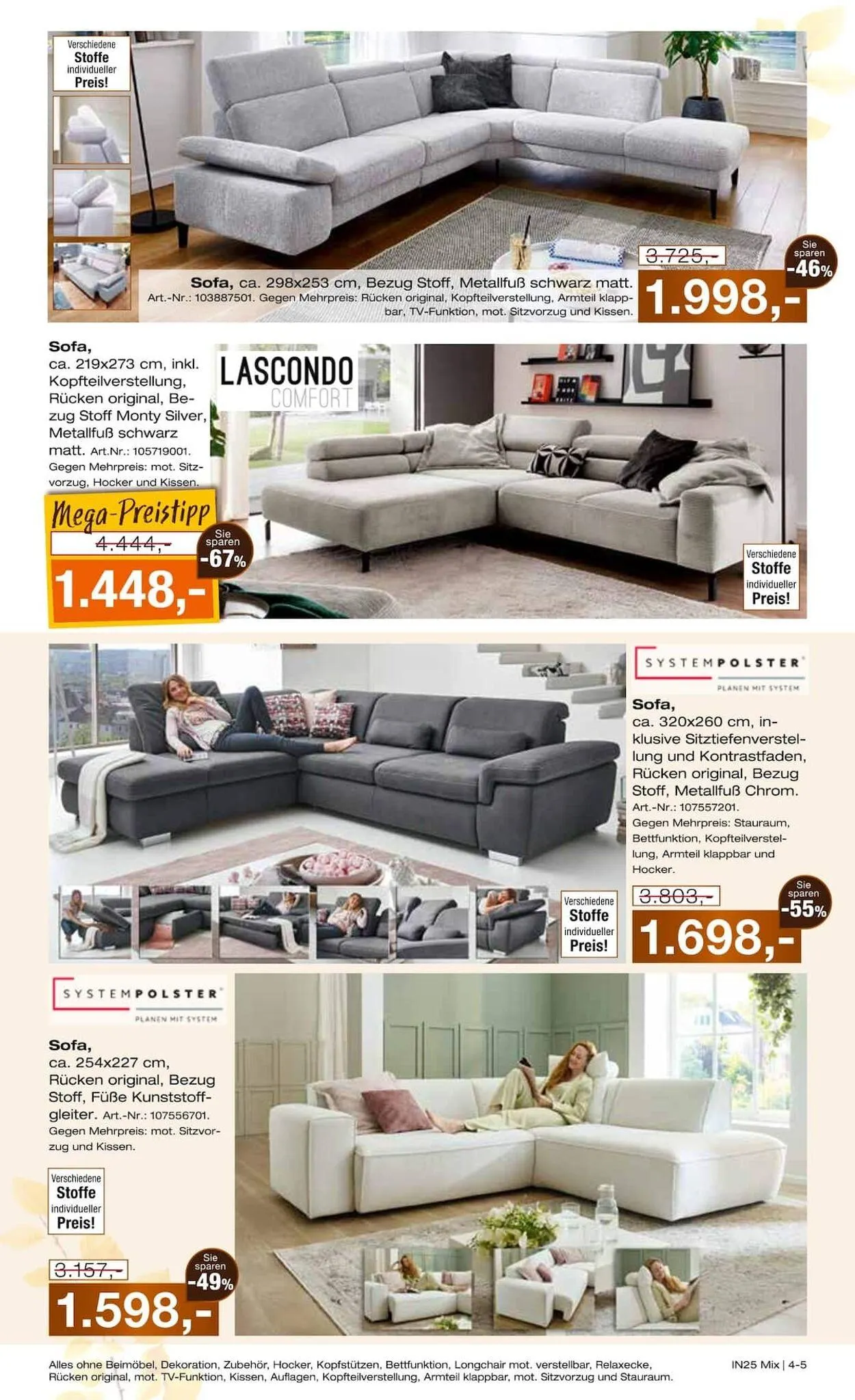 Möbel Inhofer Aktueller Prospekt von 1. Dezember bis 15. Dezember 2025 - Prospekt seite 5