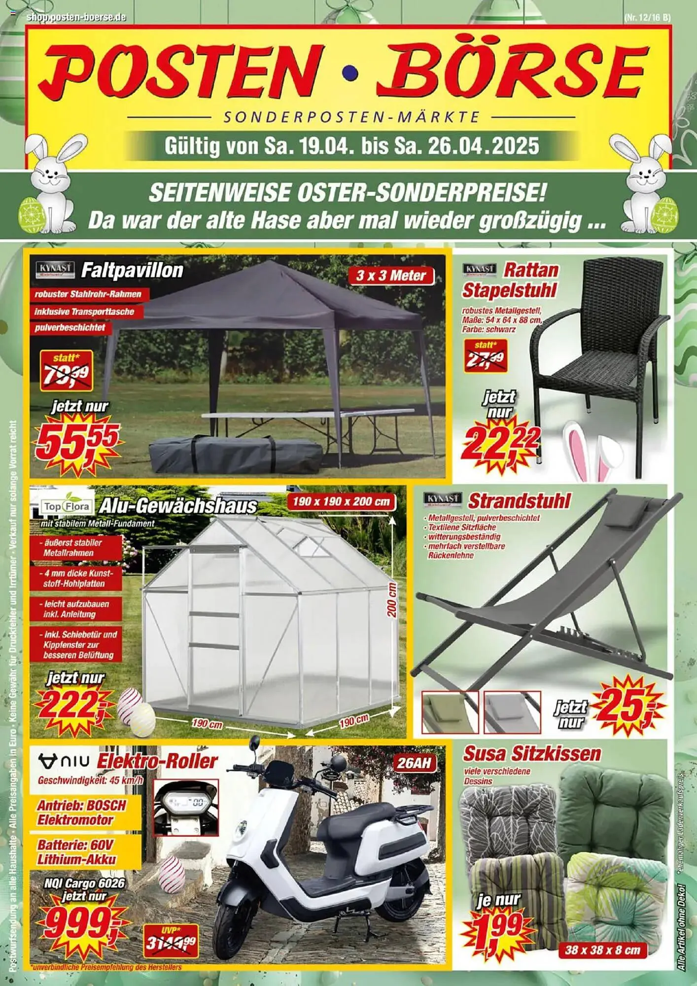 Posten Börse Prospekt von 19. April bis 26. April 2025 - Prospekt seite 1