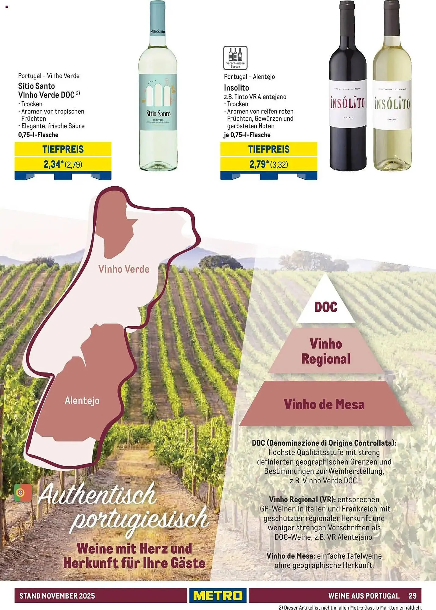 METRO Prospekt von 12. November bis 12. März 2026 - Prospekt seite 29
