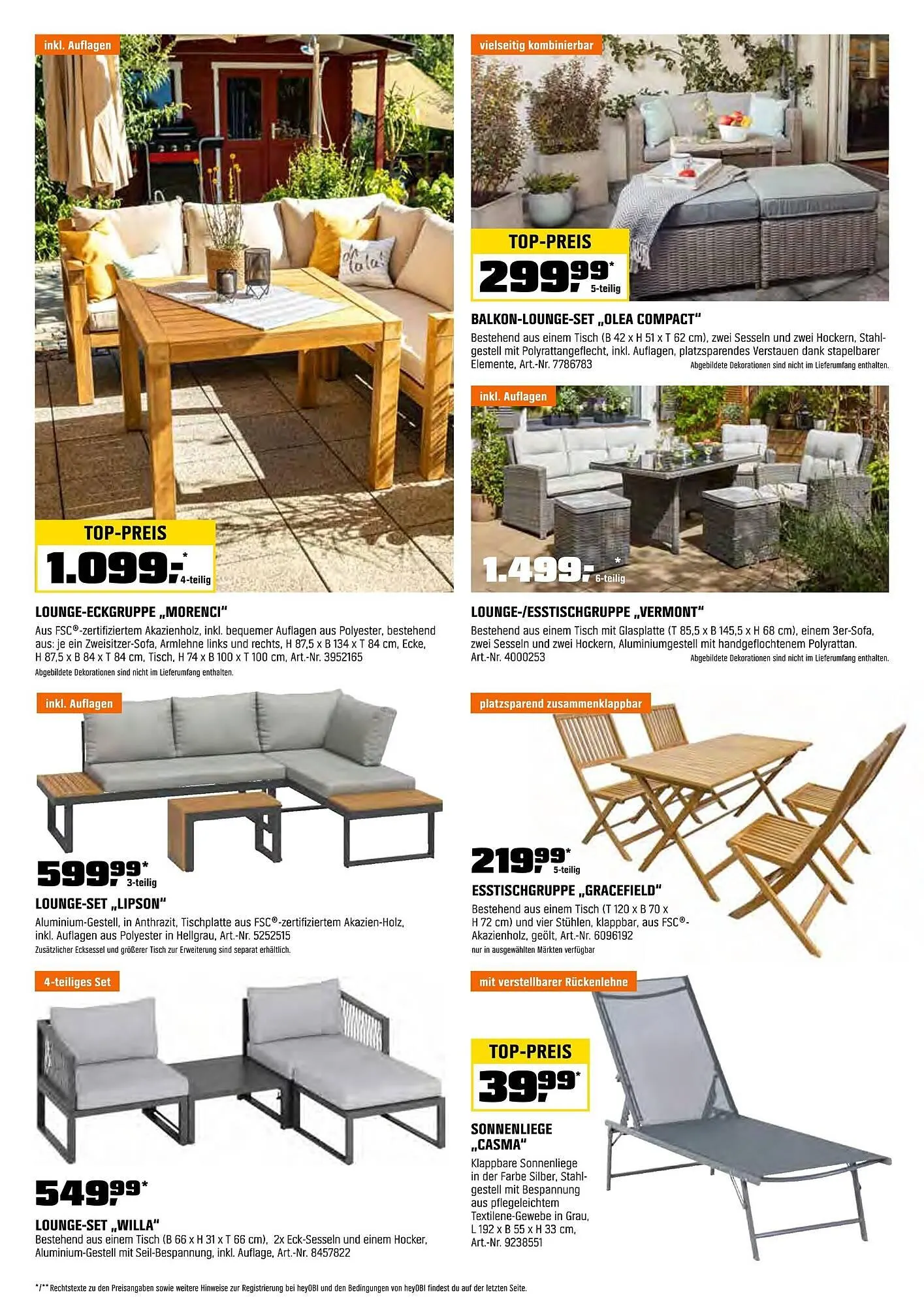 OBI Prospekt von 16. April bis 30. April 2025 - Prospekt seite 9