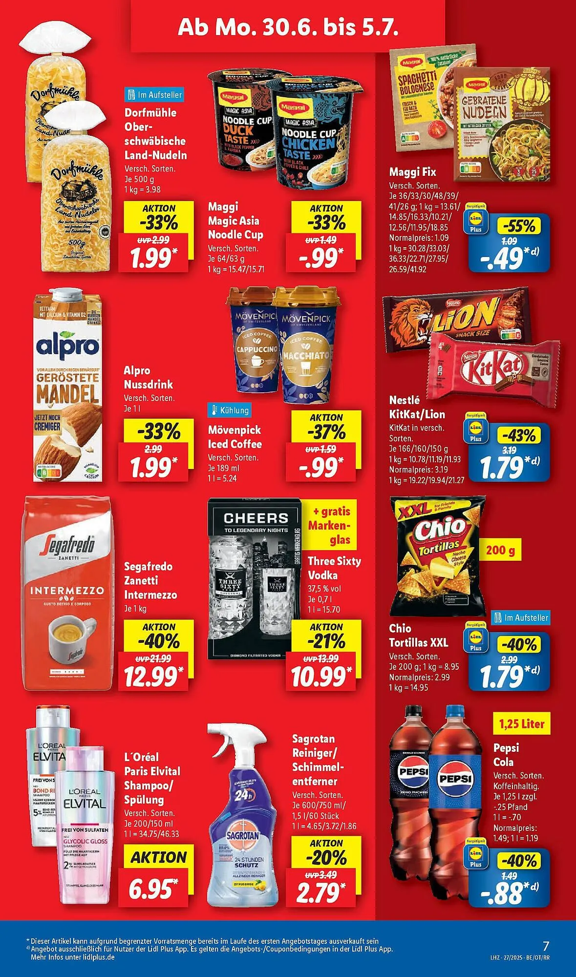 Lidl Prospekt von 29. Juni bis 5. Juli 2025 - Prospekt seite 9