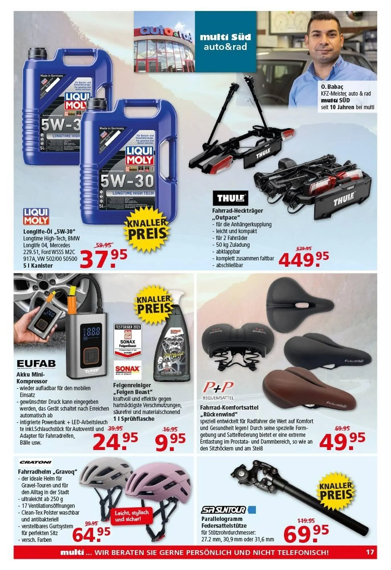 Multi Markt Prospekt von 11. Mai bis 16. Mai 2026 - Prospekt seite 17