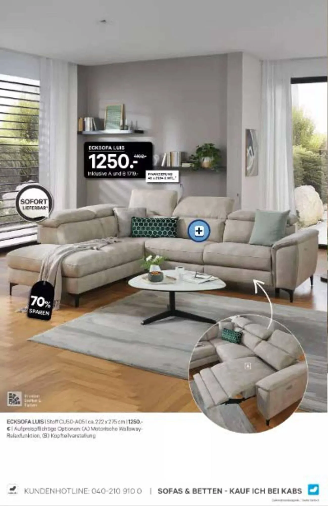 Kabs Polsterwelt Prospekt von 29. Dezember bis 30. Januar 2026 - Prospekt seite 30