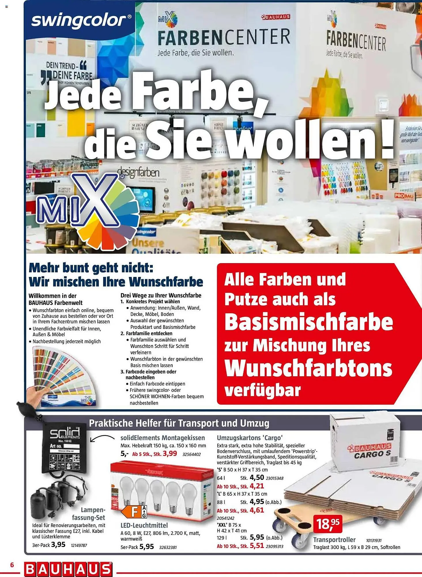 Bauhaus Prospekt von 31. Januar bis 28. Februar 2026 - Prospekt seite 6