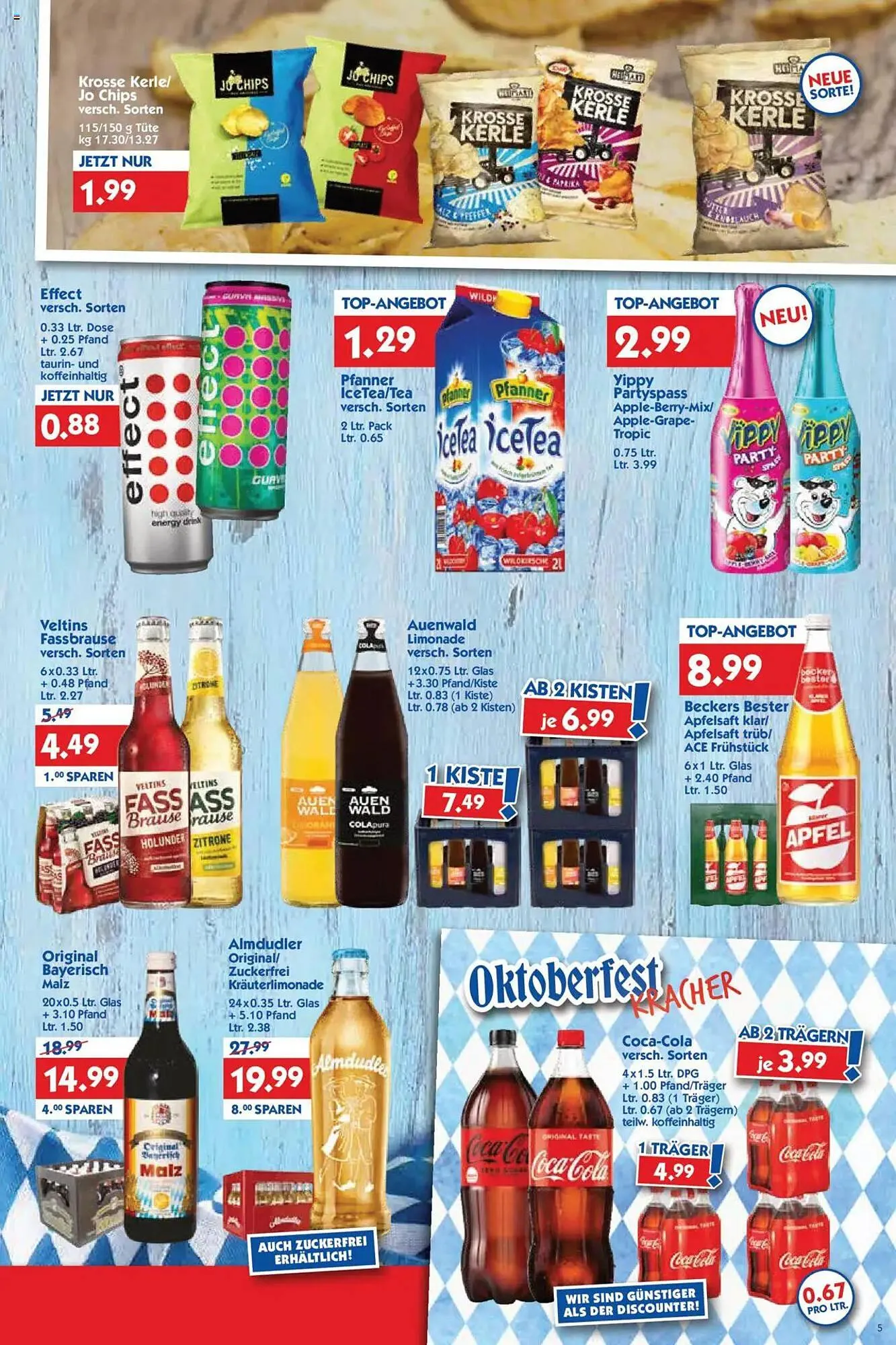 Hol'ab Getränkemarkt Prospekt von 25. August bis 30. August 2025 - Prospekt seite 5