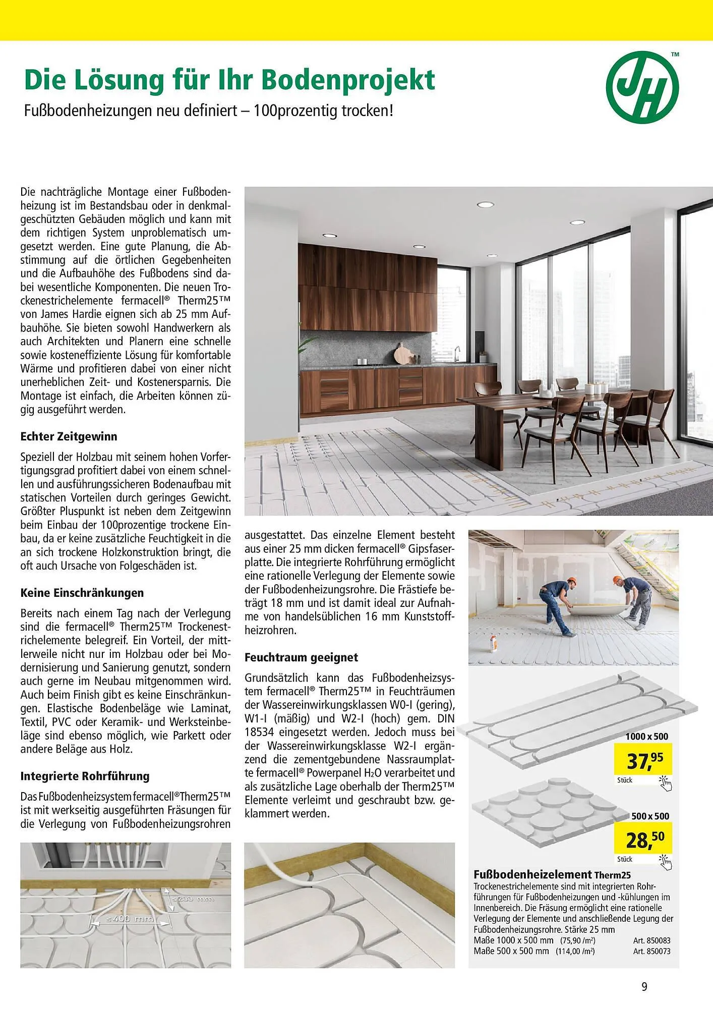 Holz Possling Prospekt von 30. März bis 12. April 2025 - Prospekt seite 9