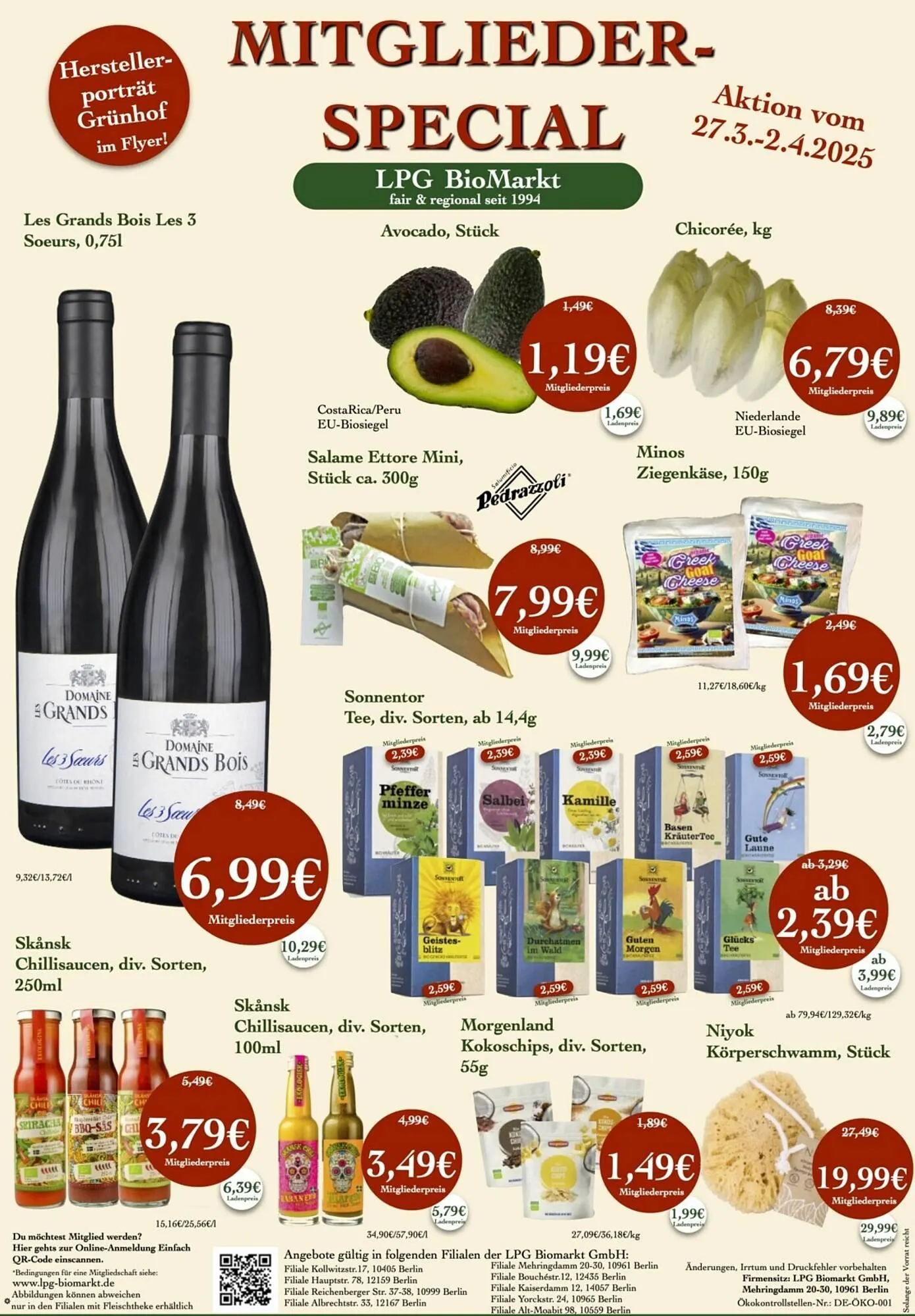 LPG Biomarkt Prospekt - 1