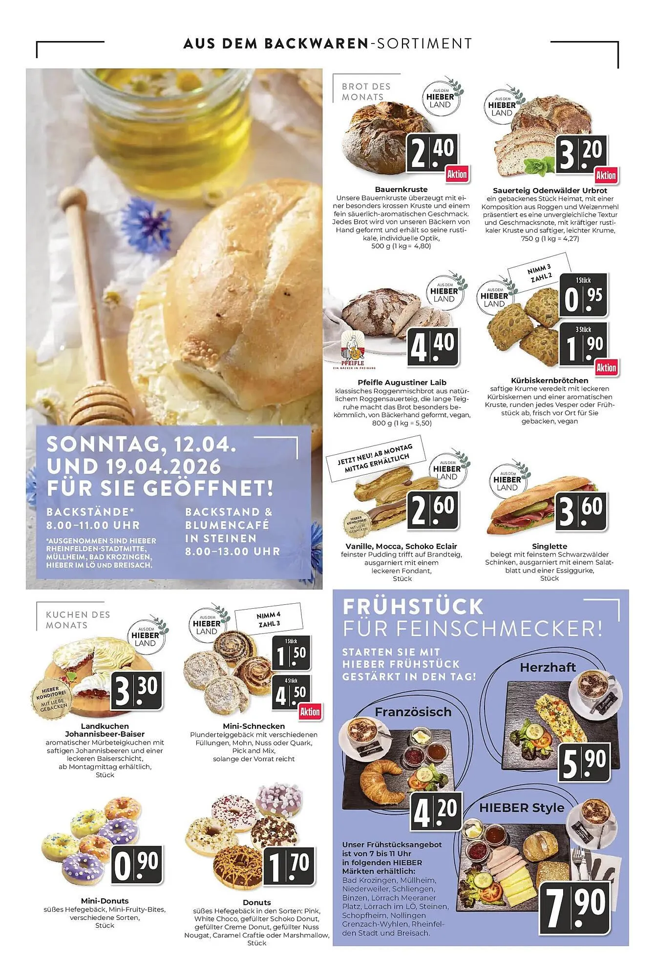 Hieber's Frische Center Prospekt von 12. April bis 18. April 2026 - Prospekt seite 7