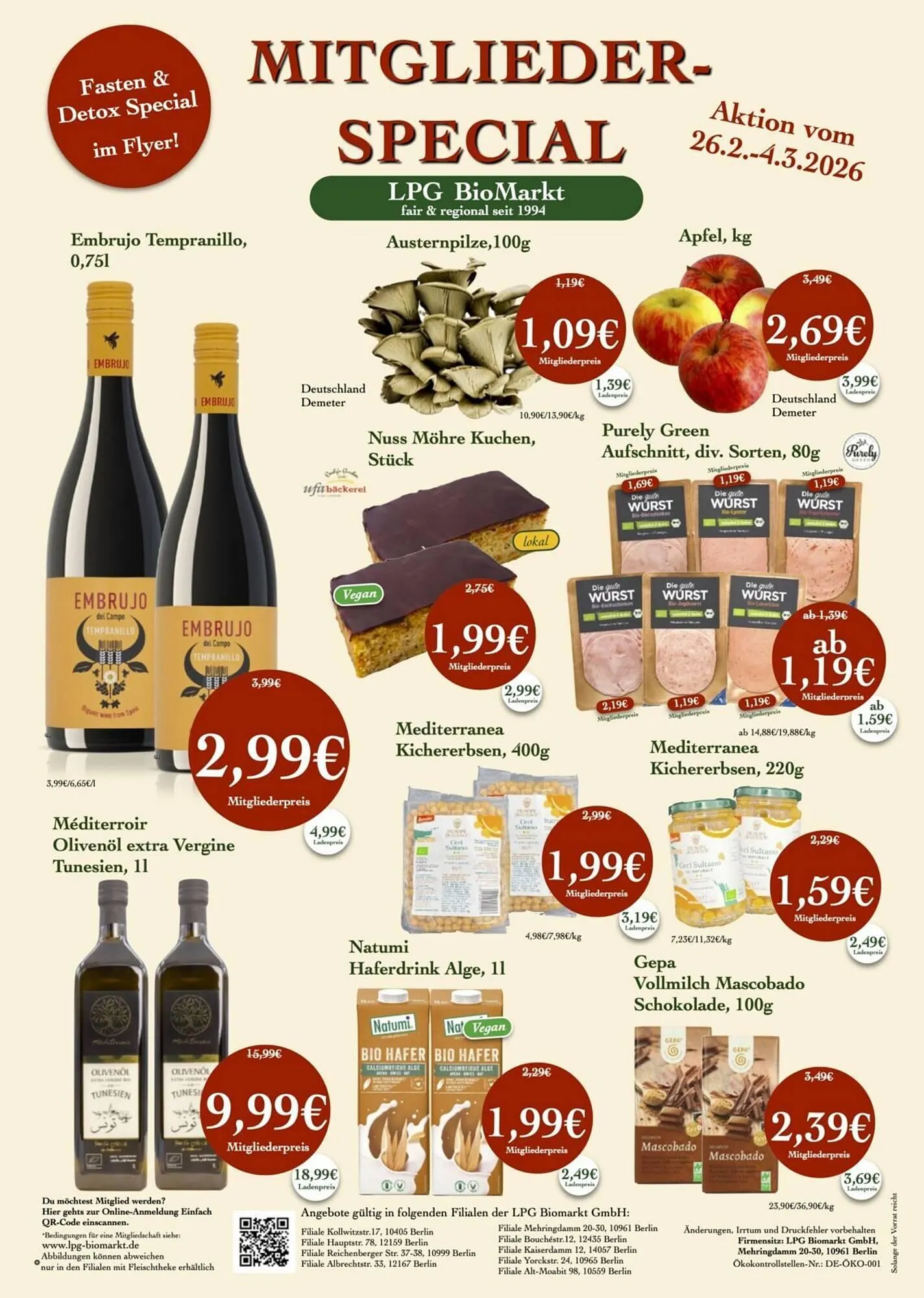 LPG Biomarkt Prospekt - 1