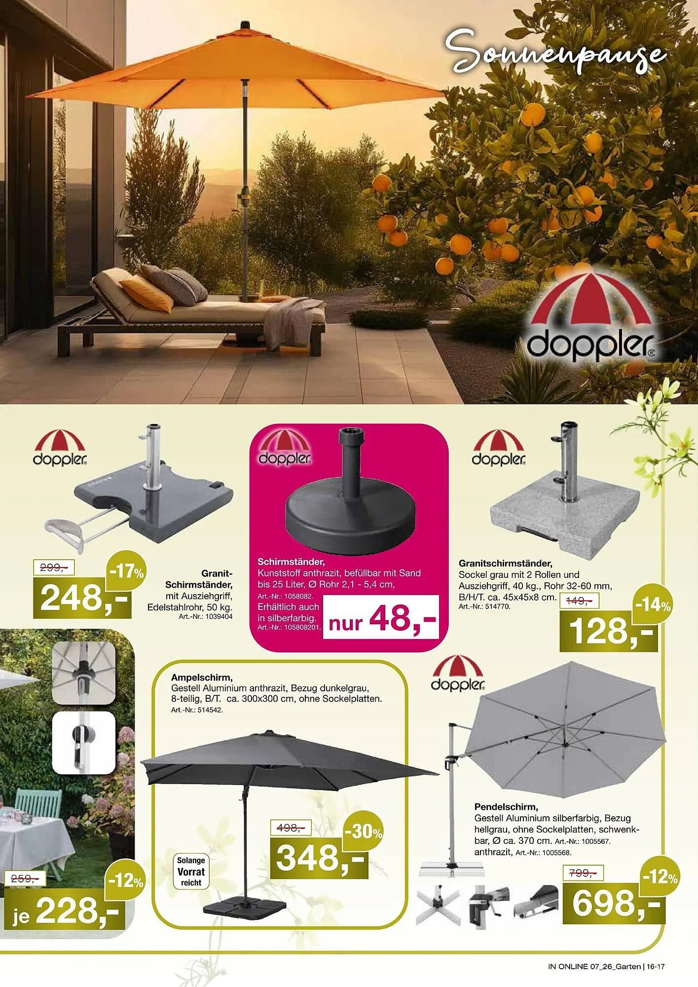 Möbel Inhofer Prospekt von 5. März bis 29. März 2026 - Prospekt seite 17