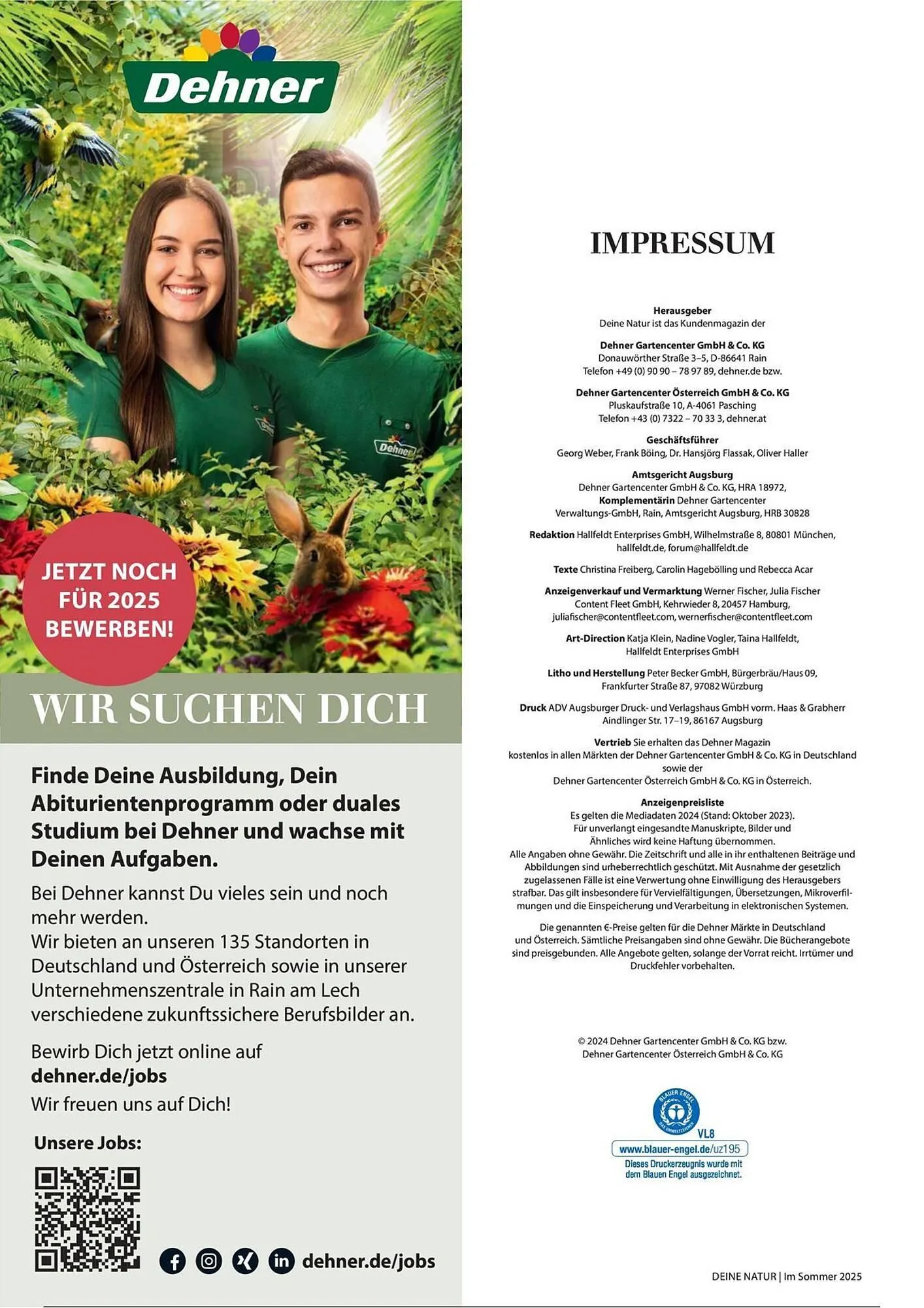 Dehner Prospekt von 1. Juli bis 31. Dezember 2025 - Prospekt seite 98