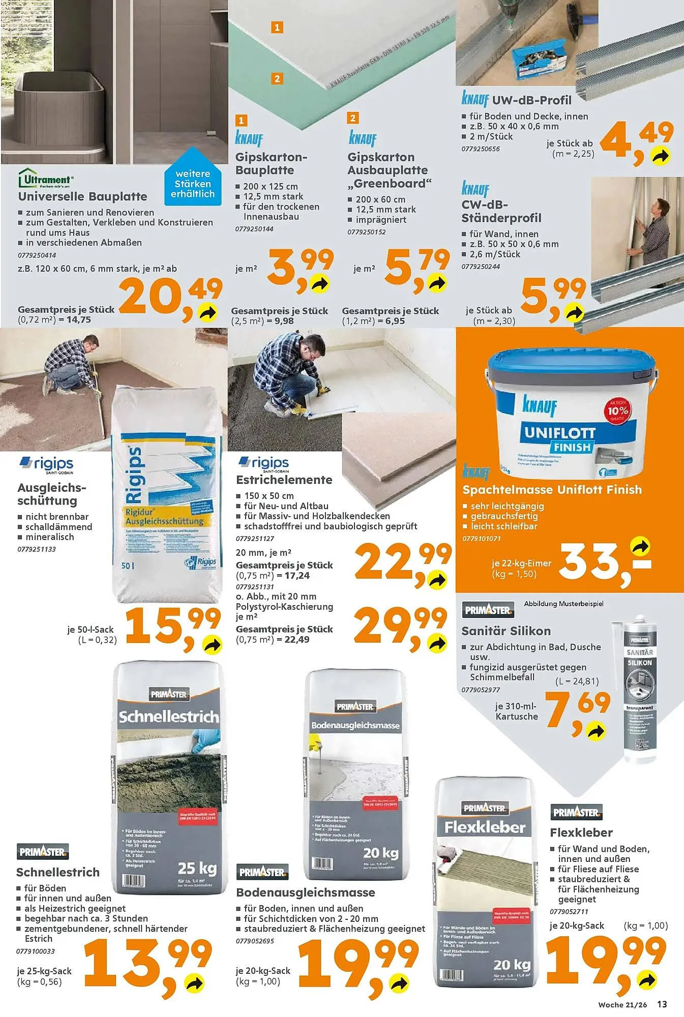 Globus Baumarkt Prospekt von 17. Mai bis 23. Mai 2026 - Prospekt seite 13