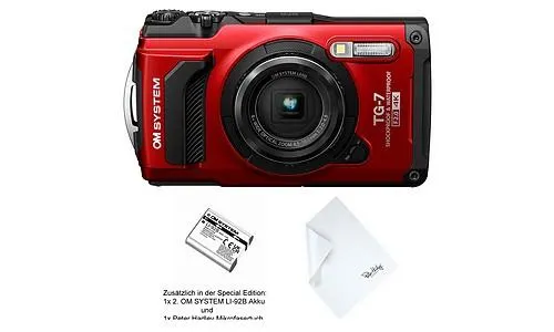 OM SYSTEM TG-7 rot Special Edition