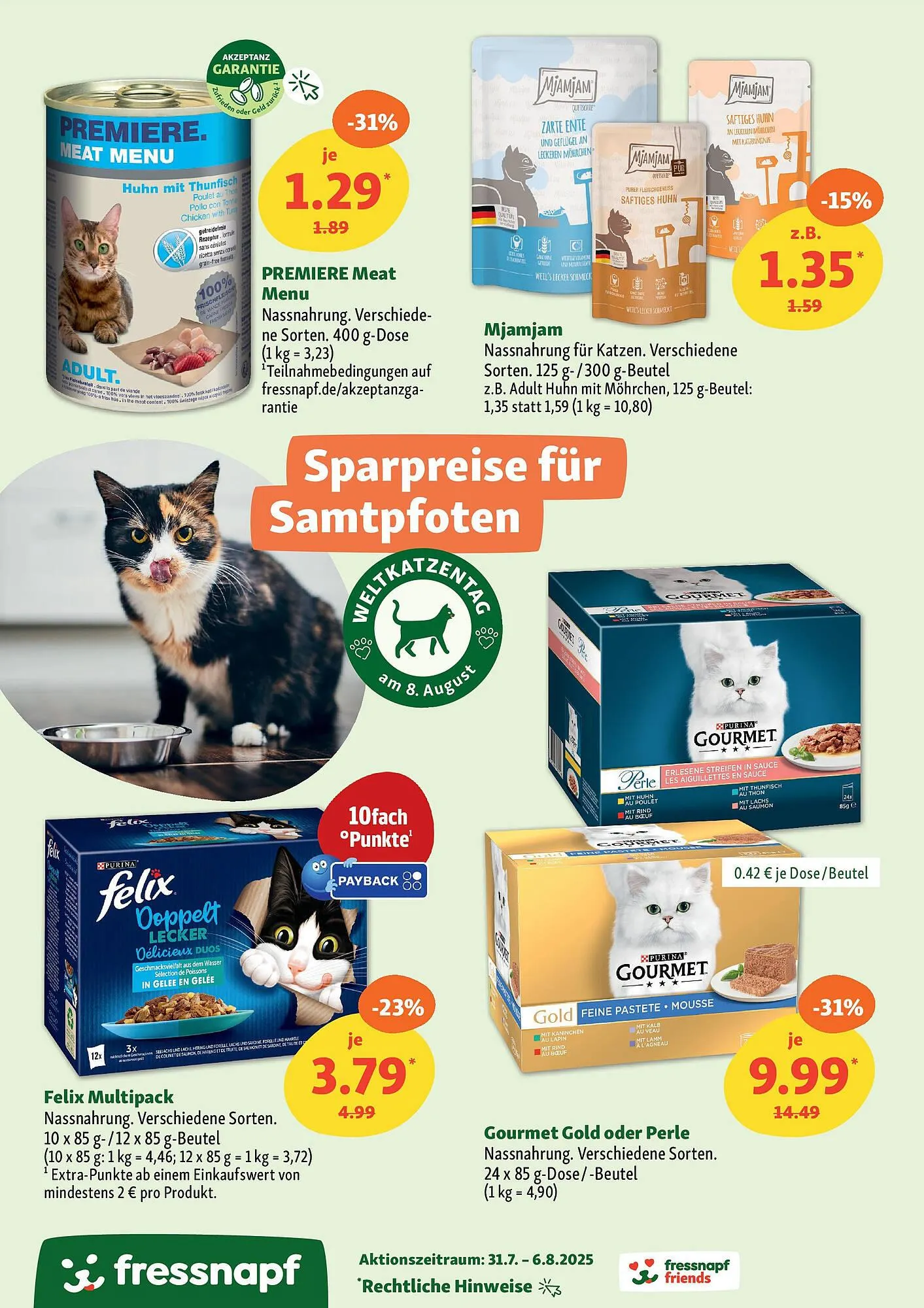 Fressnapf Prospekt von 30. Juli bis 6. August 2025 - Prospekt seite 5