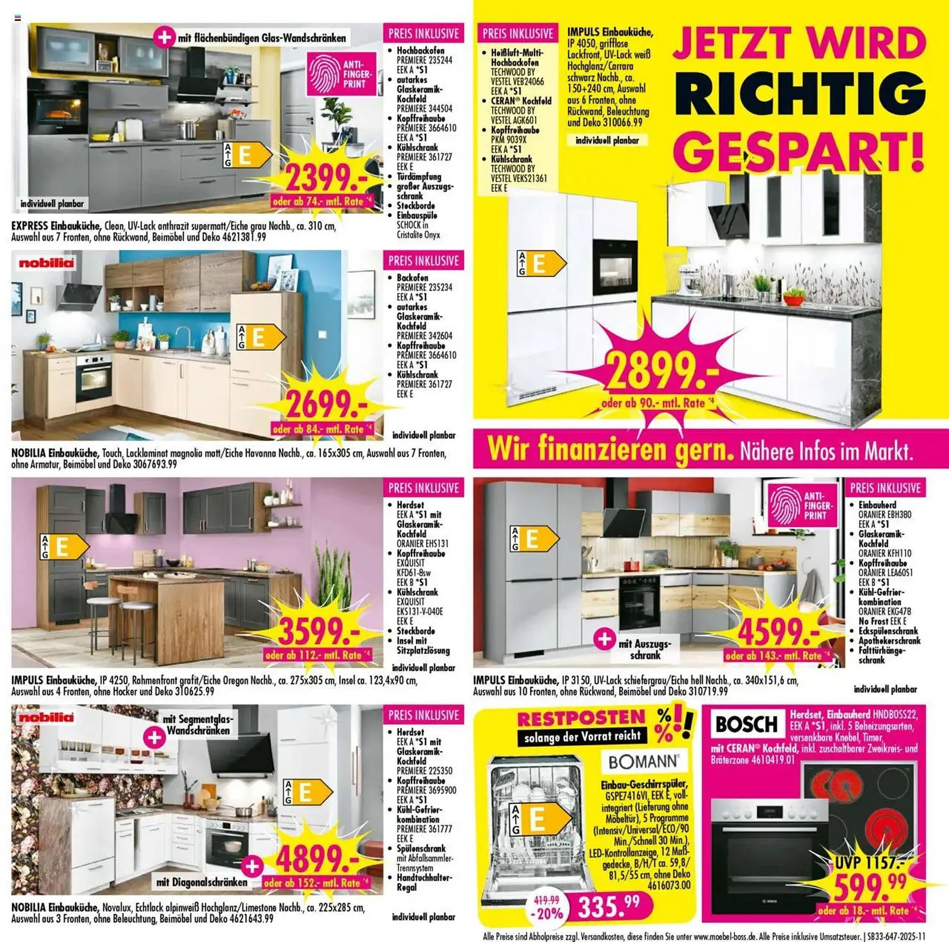 Möbel Boss Prospekt von 9. August bis 22. August 2025 - Prospekt seite 11