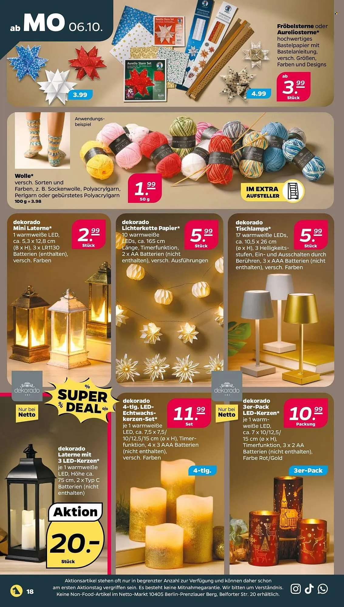 NETTO Prospekt von 6. Oktober bis 11. Oktober 2025 - Prospekt seite 18