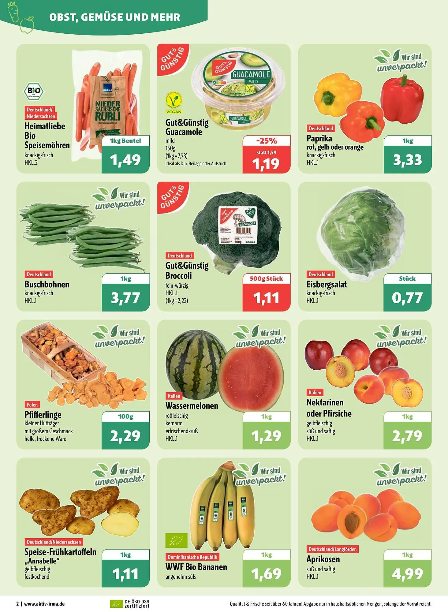 Aktiv Irma Prospekt von 7. Juli bis 12. Juli 2025 - Prospekt seite 2