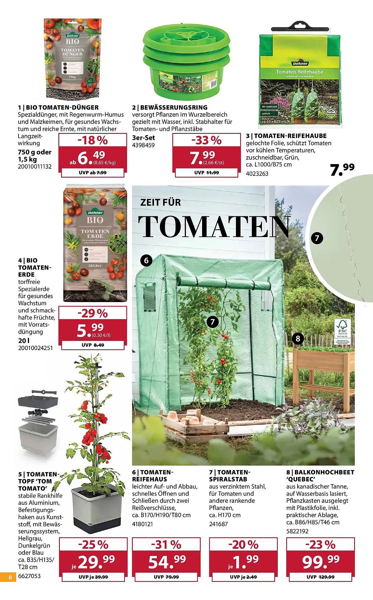 Dehner Prospekt von 21. April bis 27. April 2026 - Prospekt seite 8