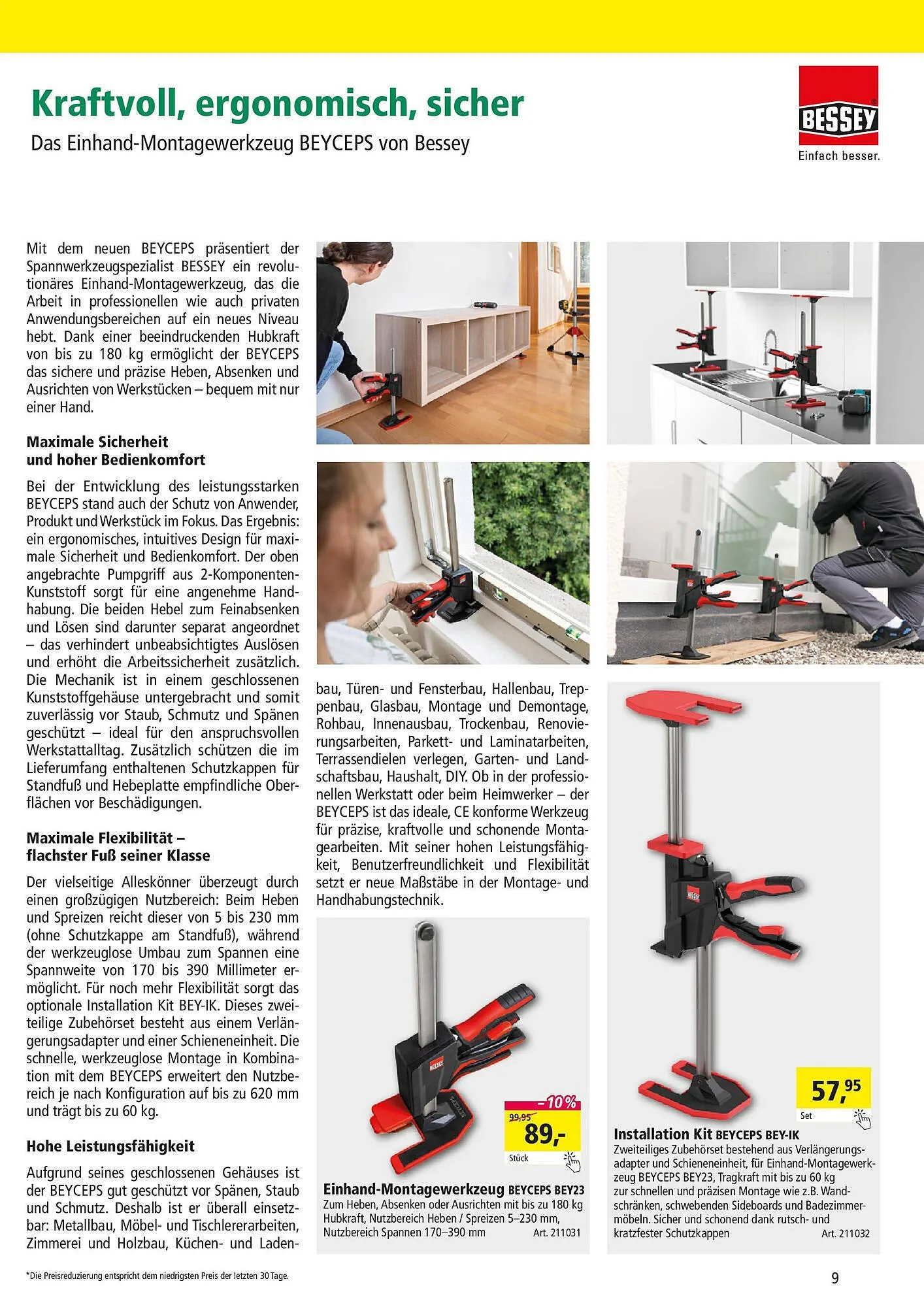 Holz Possling Prospekt von 5. Oktober bis 18. Oktober 2025 - Prospekt seite 9