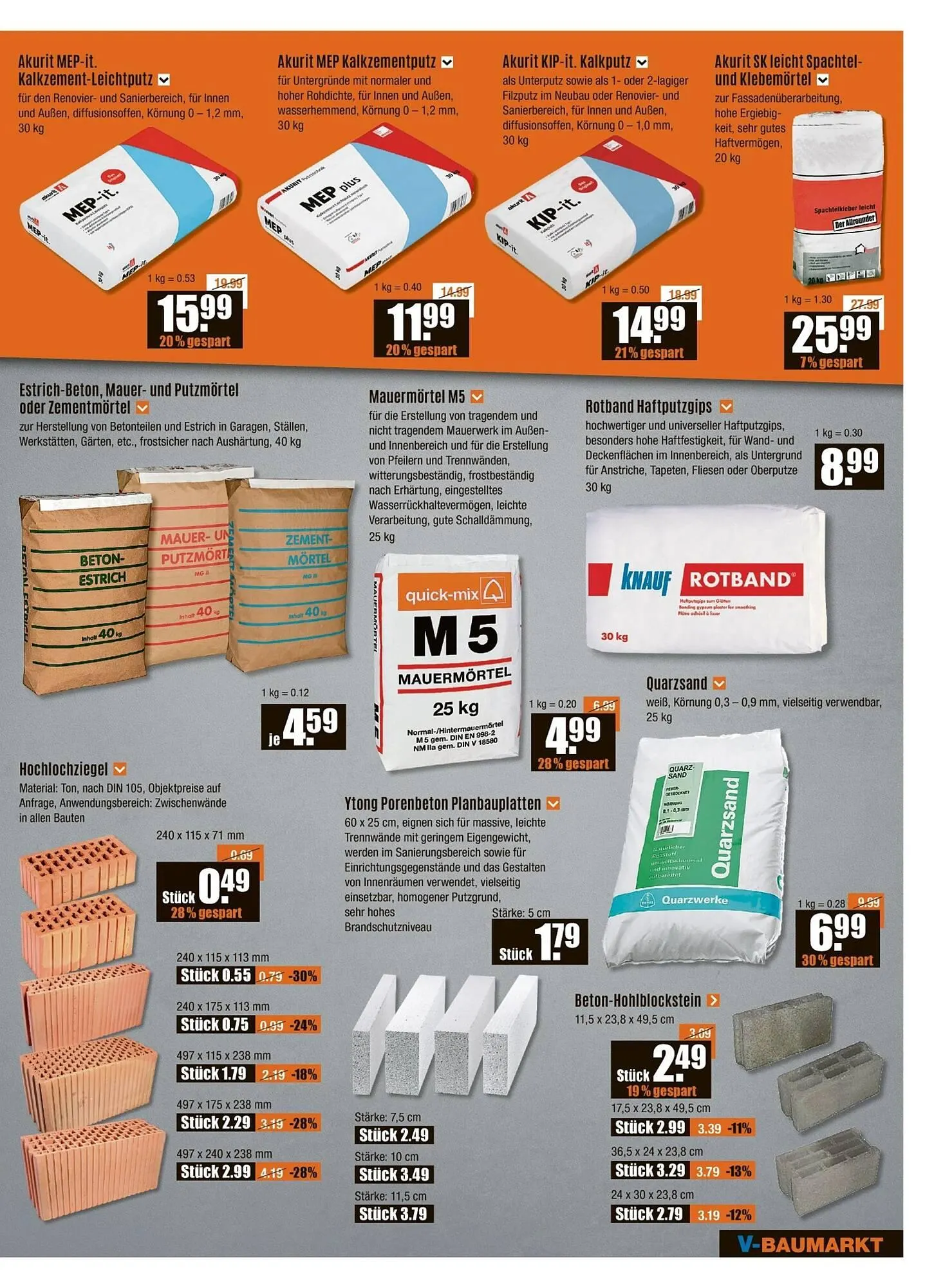 V Baumarkt Prospekt von 15. Mai bis 22. Mai 2025 - Prospekt seite 7