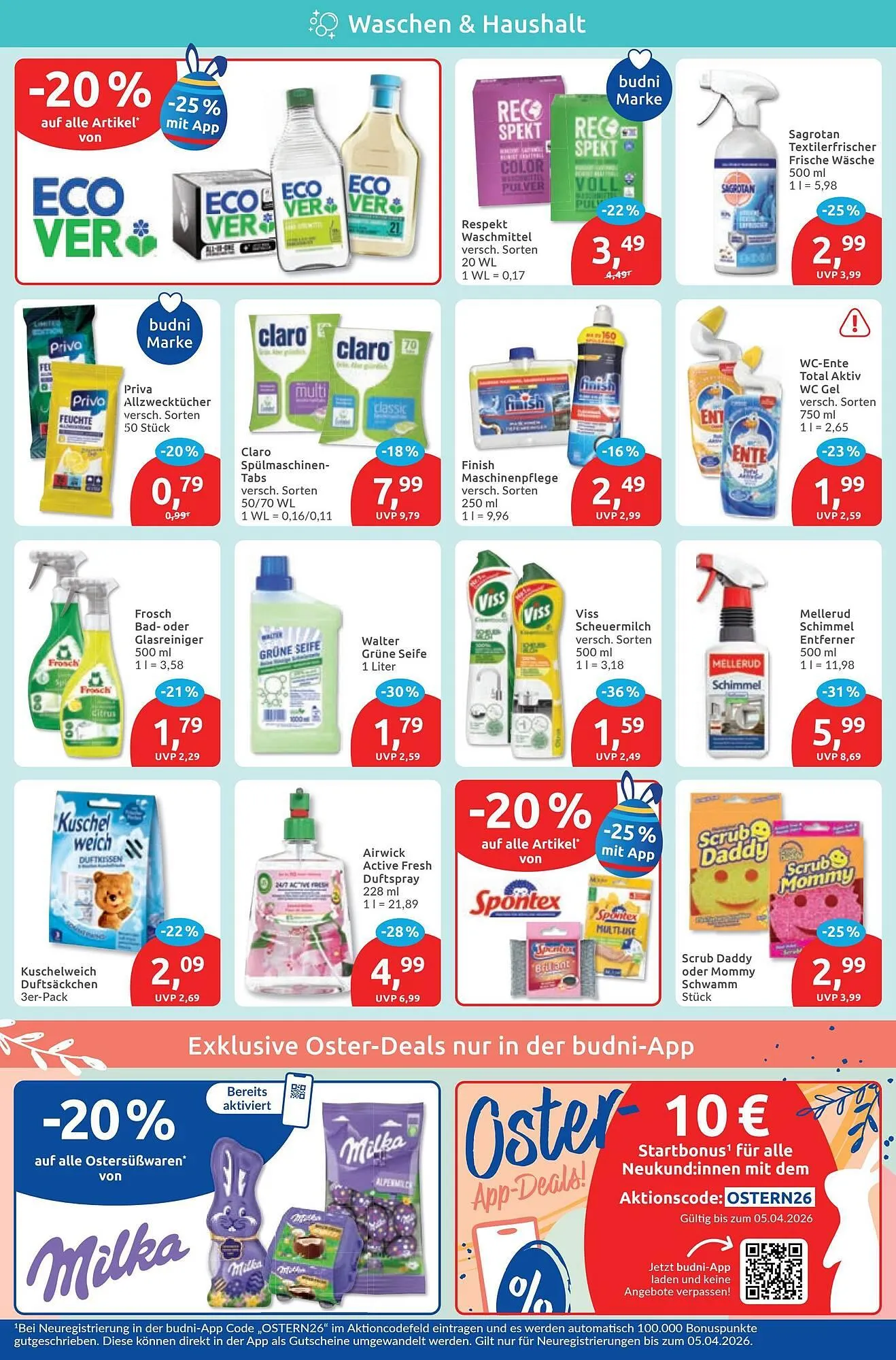 Budni Prospekt von 22. März bis 28. März 2026 - Prospekt seite 4