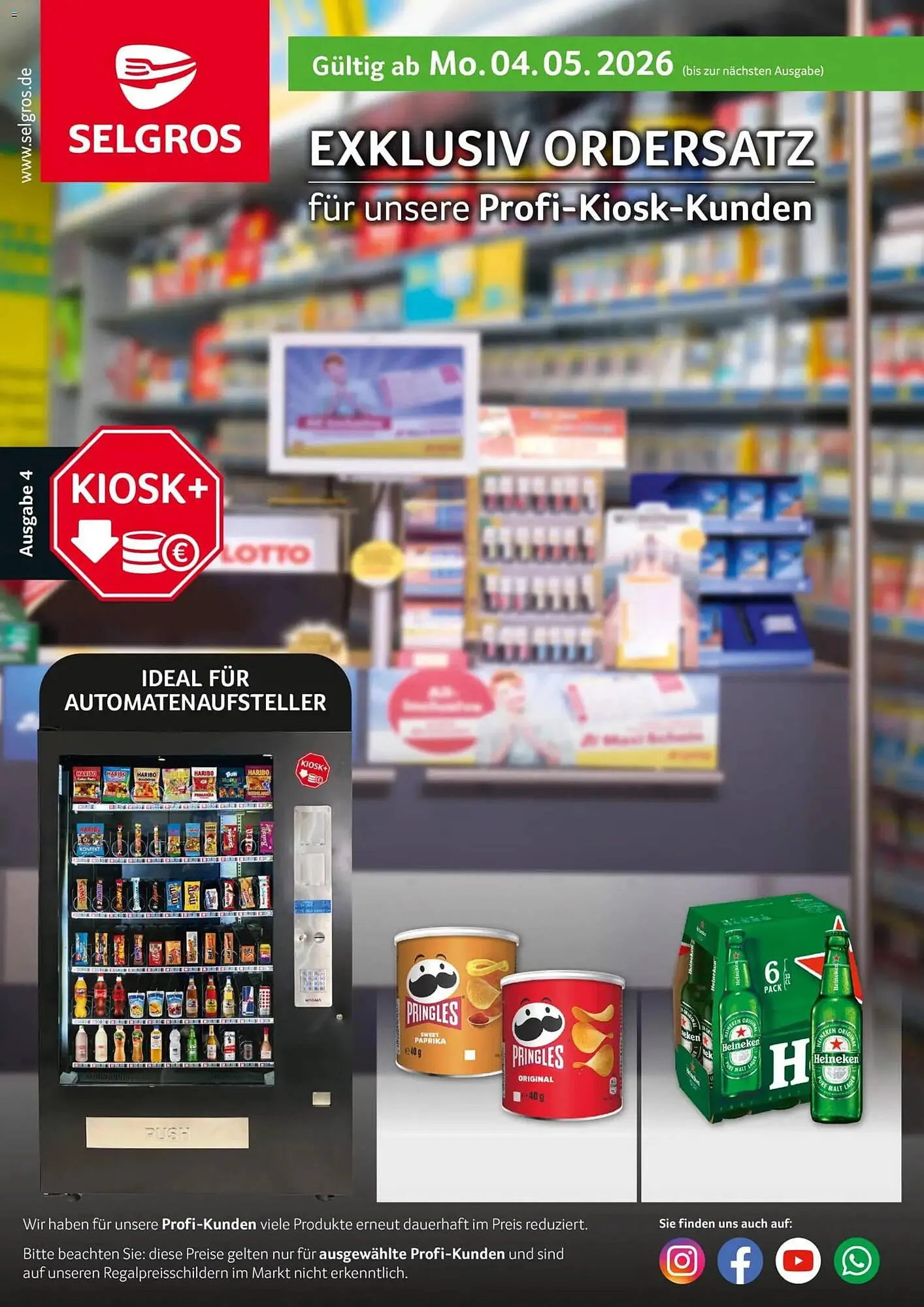 Selgros Prospekt von 4. Mai bis 17. Mai 2026 - Prospekt seite 1
