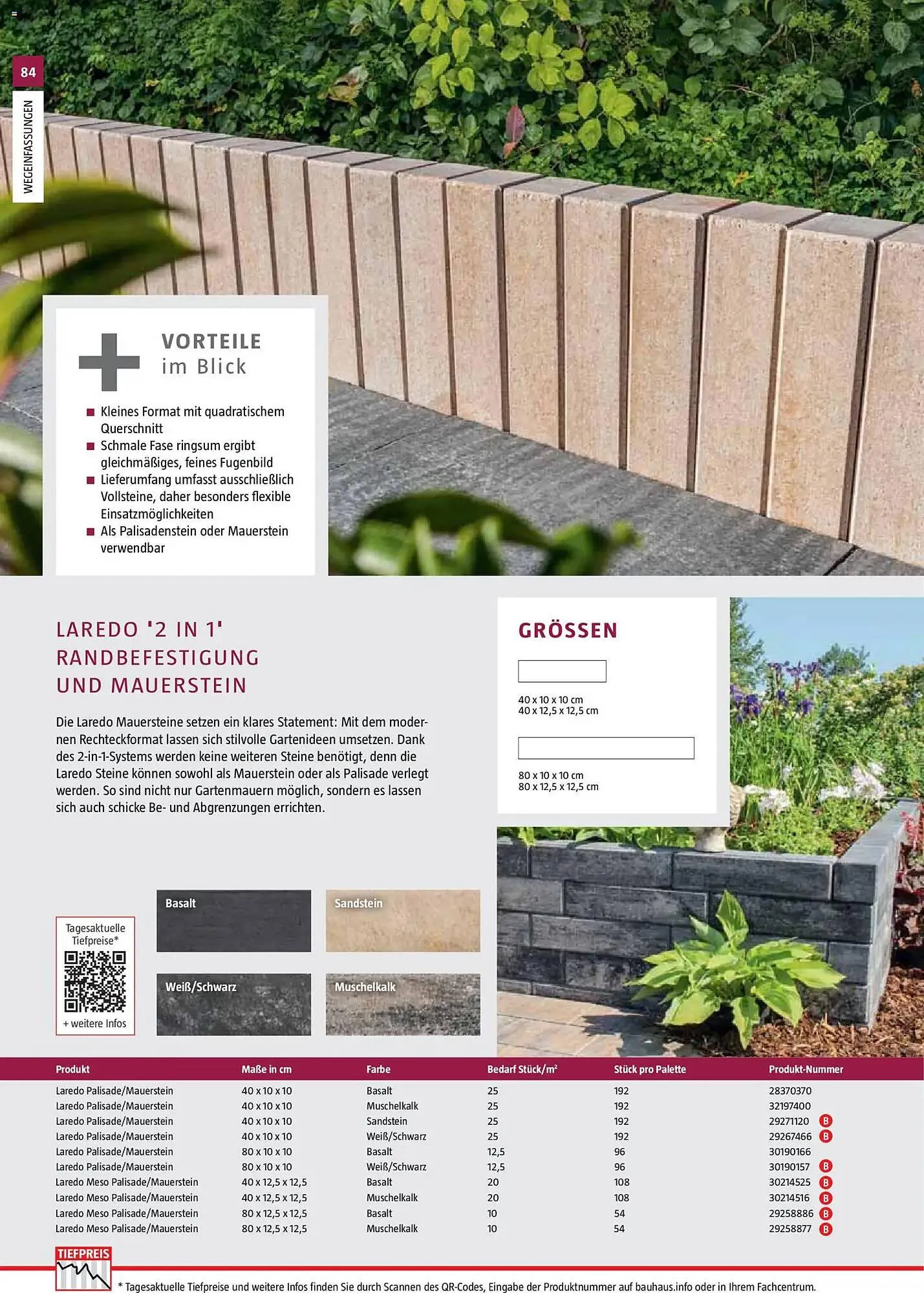 Bauhaus Prospekt von 2. März bis 30. Juni 2026 - Prospekt seite 84