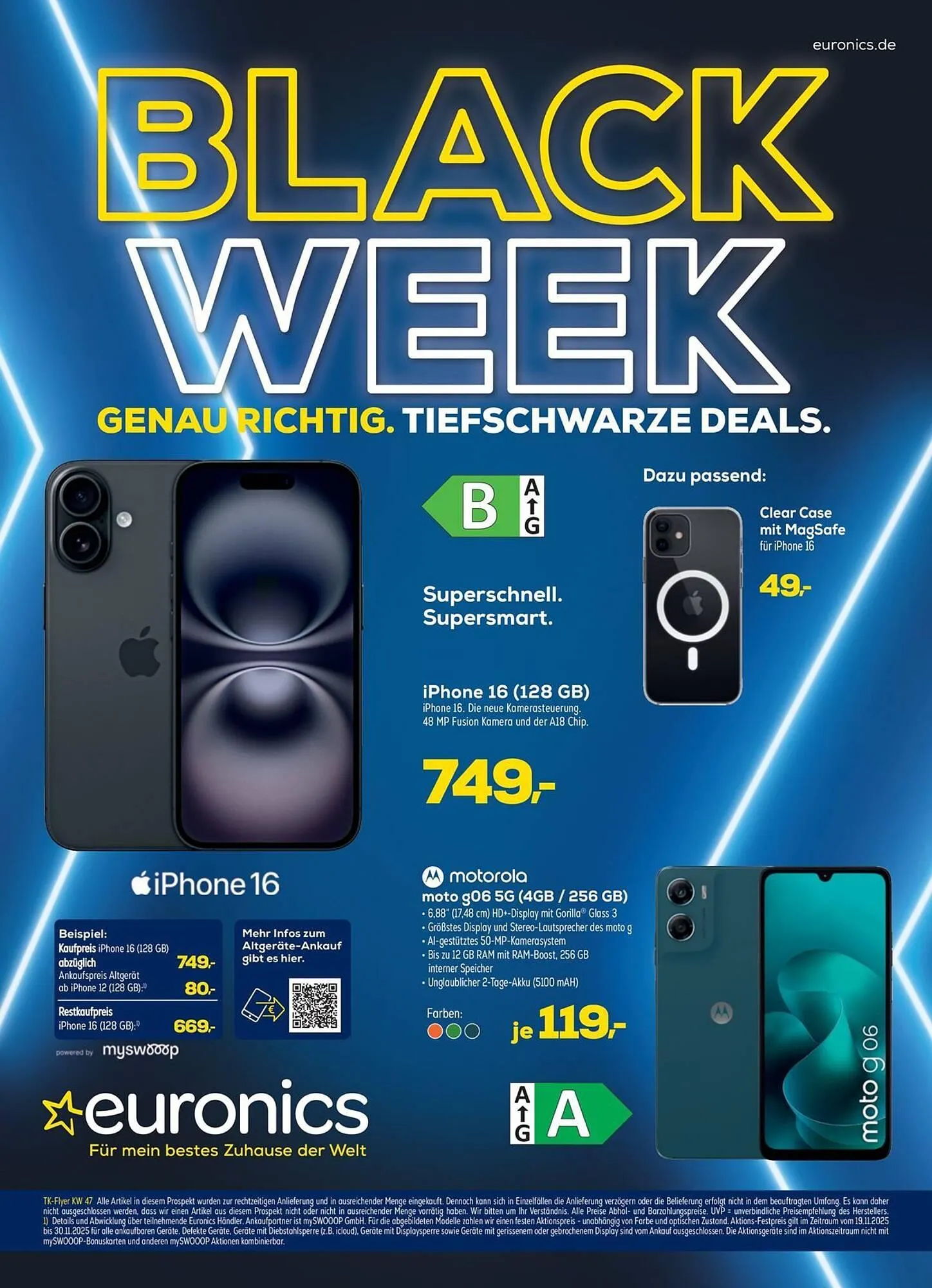 Euronics Prospekt von 19. November bis 30. November 2025 - Prospekt seite 1