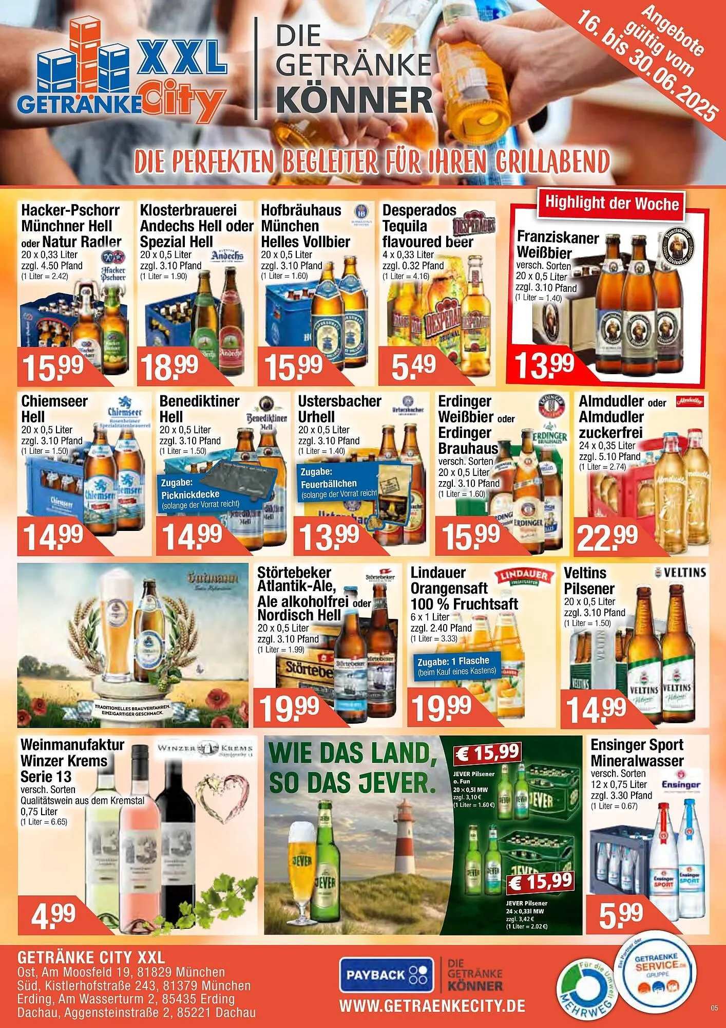 Getränke City Prospekt von 2. Juli bis 14. Juli 2025 - Prospekt seite 3