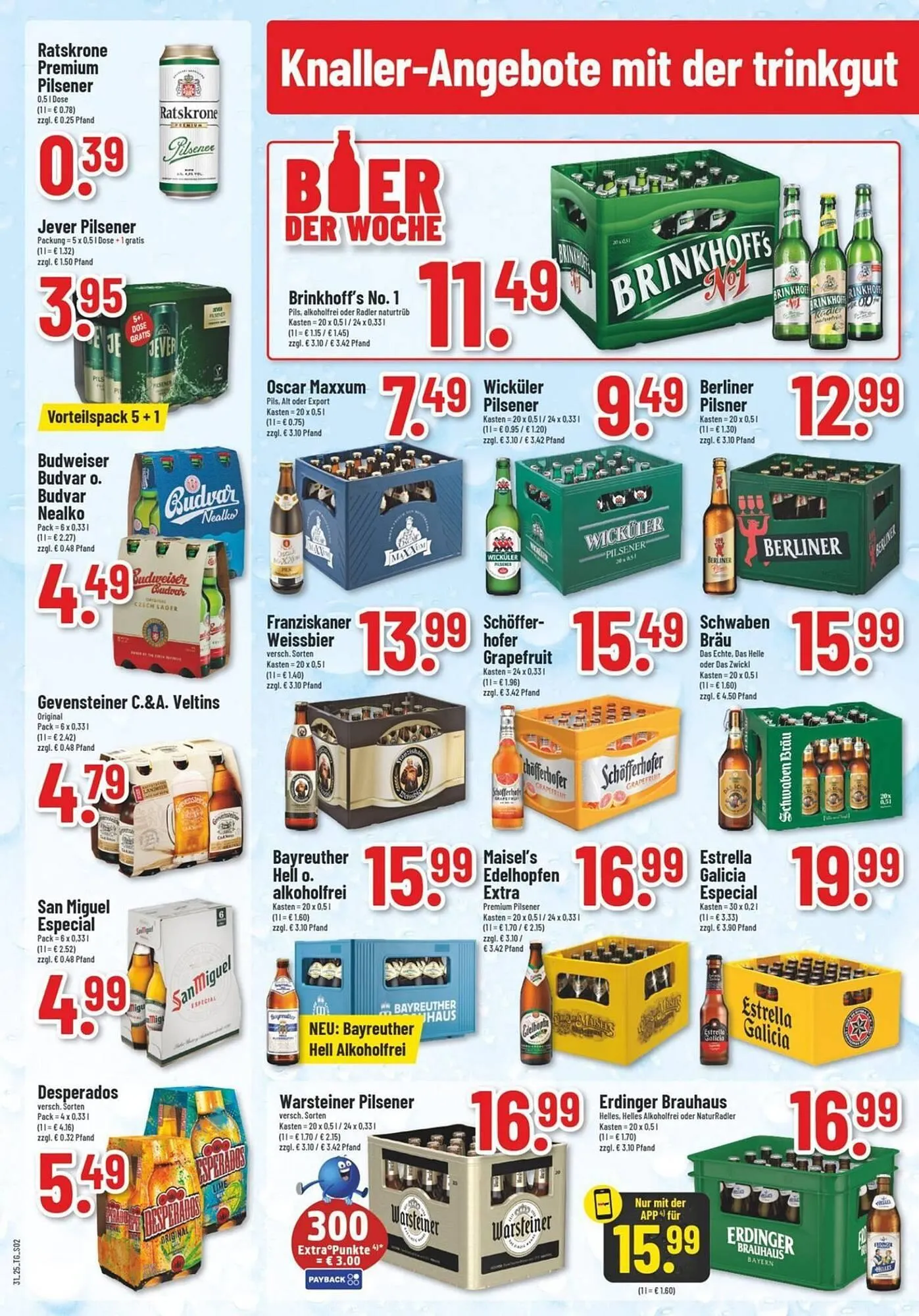 trinkgut Prospekt von 28. Juli bis 2. August 2025 - Prospekt seite 2