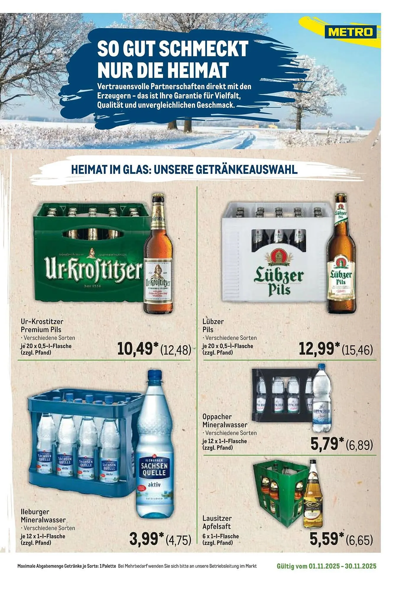 METRO Prospekt von 1. November bis 1. Dezember 2025 - Prospekt seite 121
