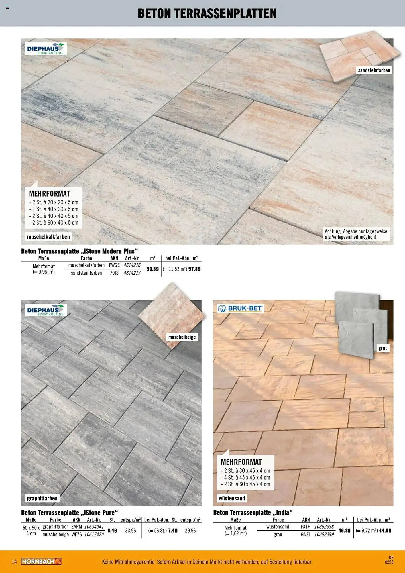 Hornbach Prospekt von 28. Februar bis 29. März 2025 - Prospekt seite 14