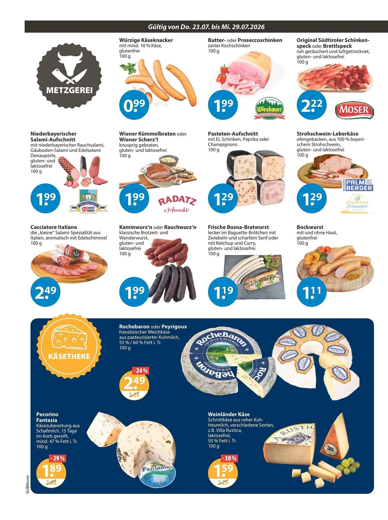 V Markt Prospekt von 23. Juli bis 30. Juli 2026 - Prospekt seite 2