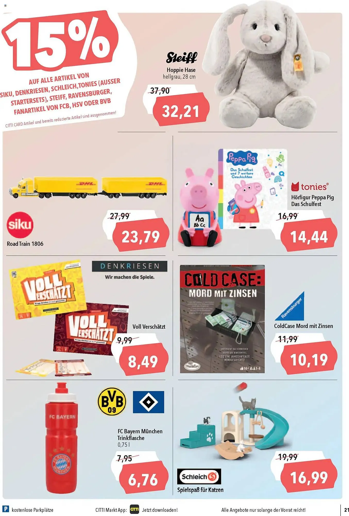 CITTI Markt Prospekt von 1. April bis 7. April 2026 - Prospekt seite 23