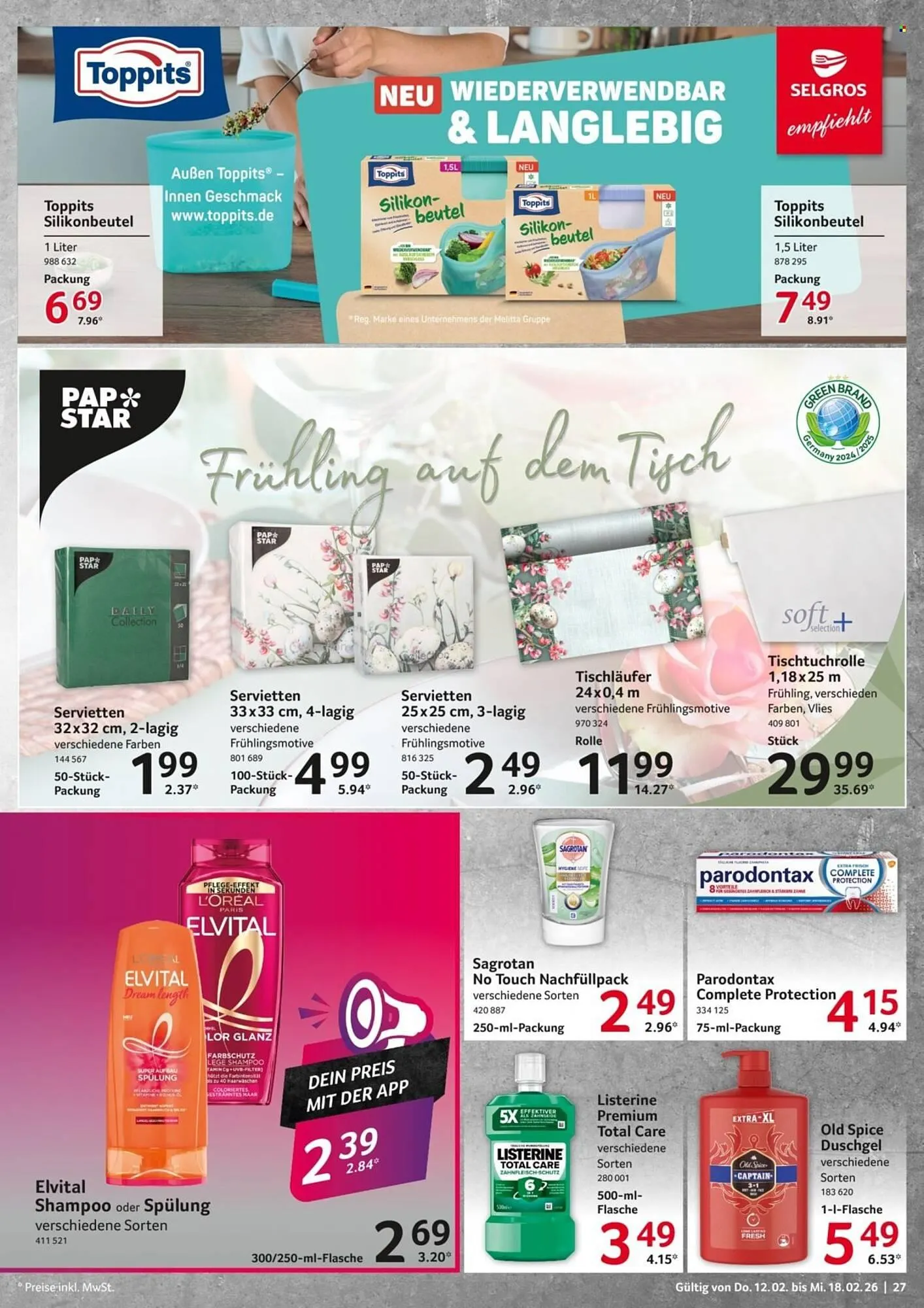 Selgros Prospekt von 12. Februar bis 18. Februar 2026 - Prospekt seite 27