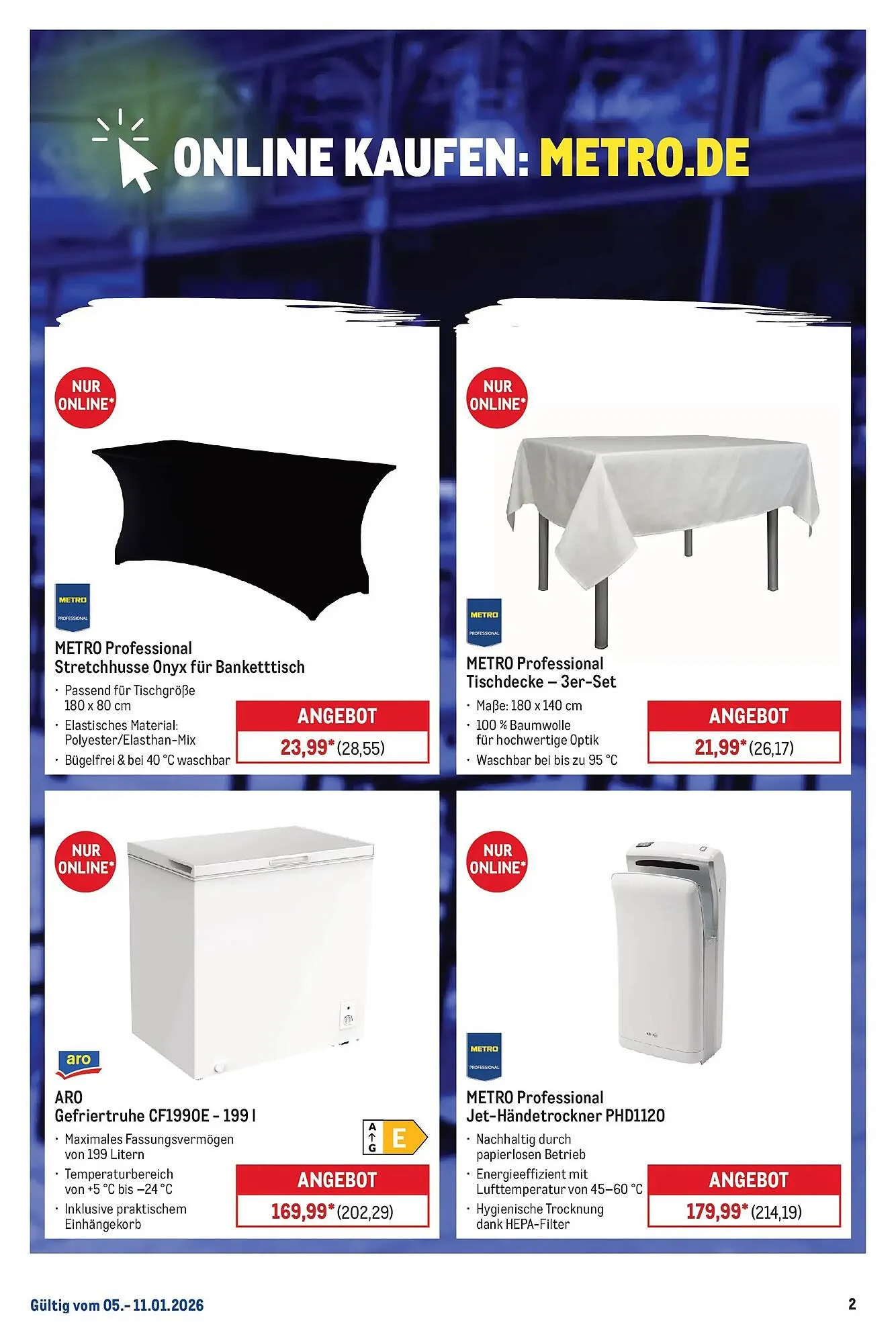 METRO Prospekt von 4. Januar bis 10. Januar 2026 - Prospekt seite 2
