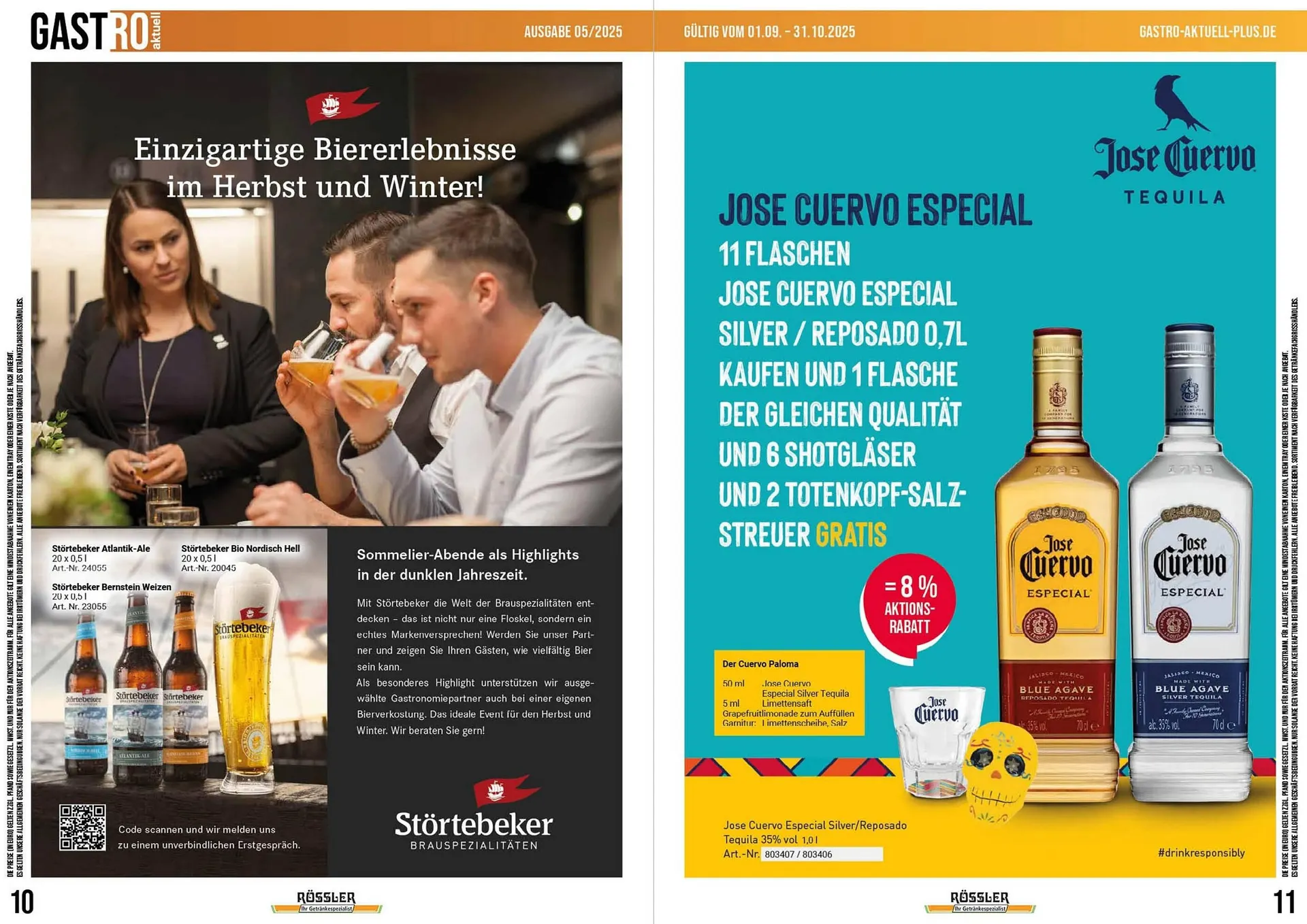 Getränke Rössler Prospekt von 1. Oktober bis 31. Oktober 2025 - Prospekt seite 6