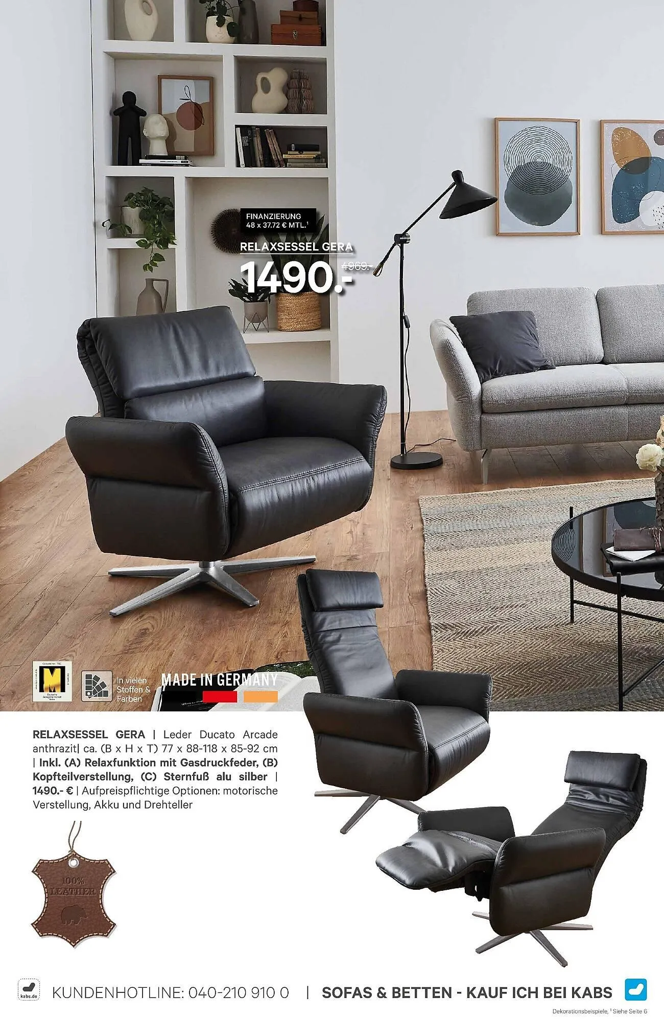 Kabs Polsterwelt Prospekt von 30. Januar bis 26. Februar 2026 - Prospekt seite 34